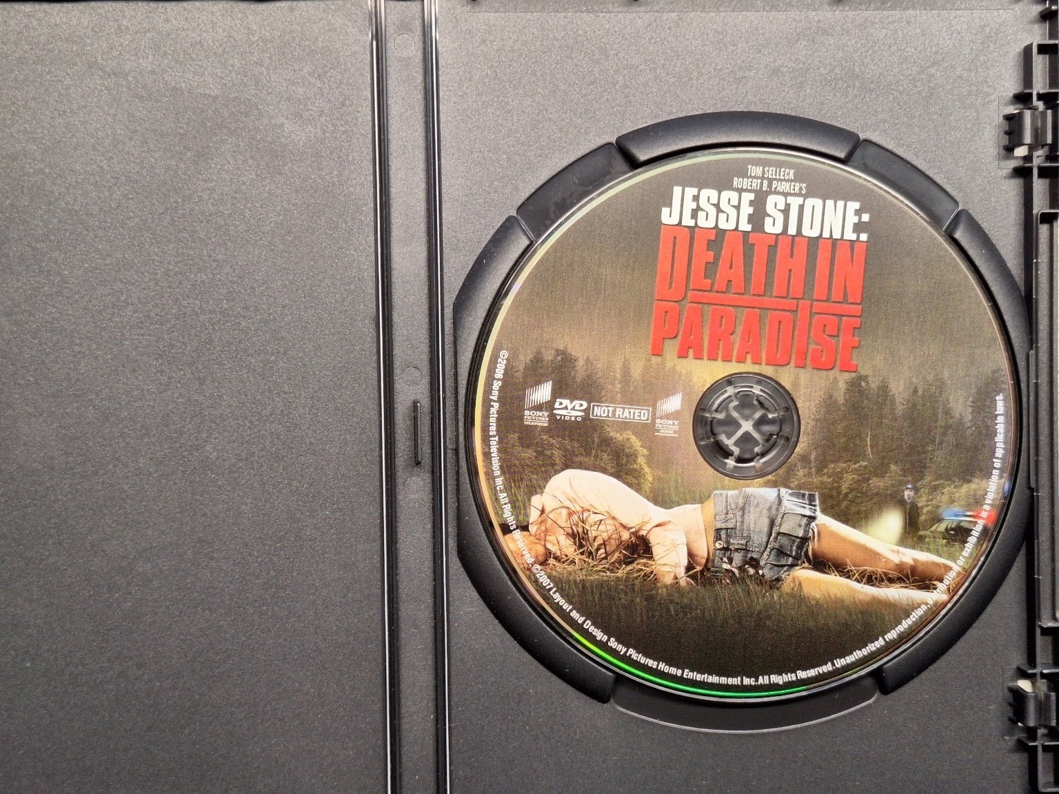 Jesse Stone: Death in Paradise DVD 2007 Tom Selleck Robert Harmon Thriller