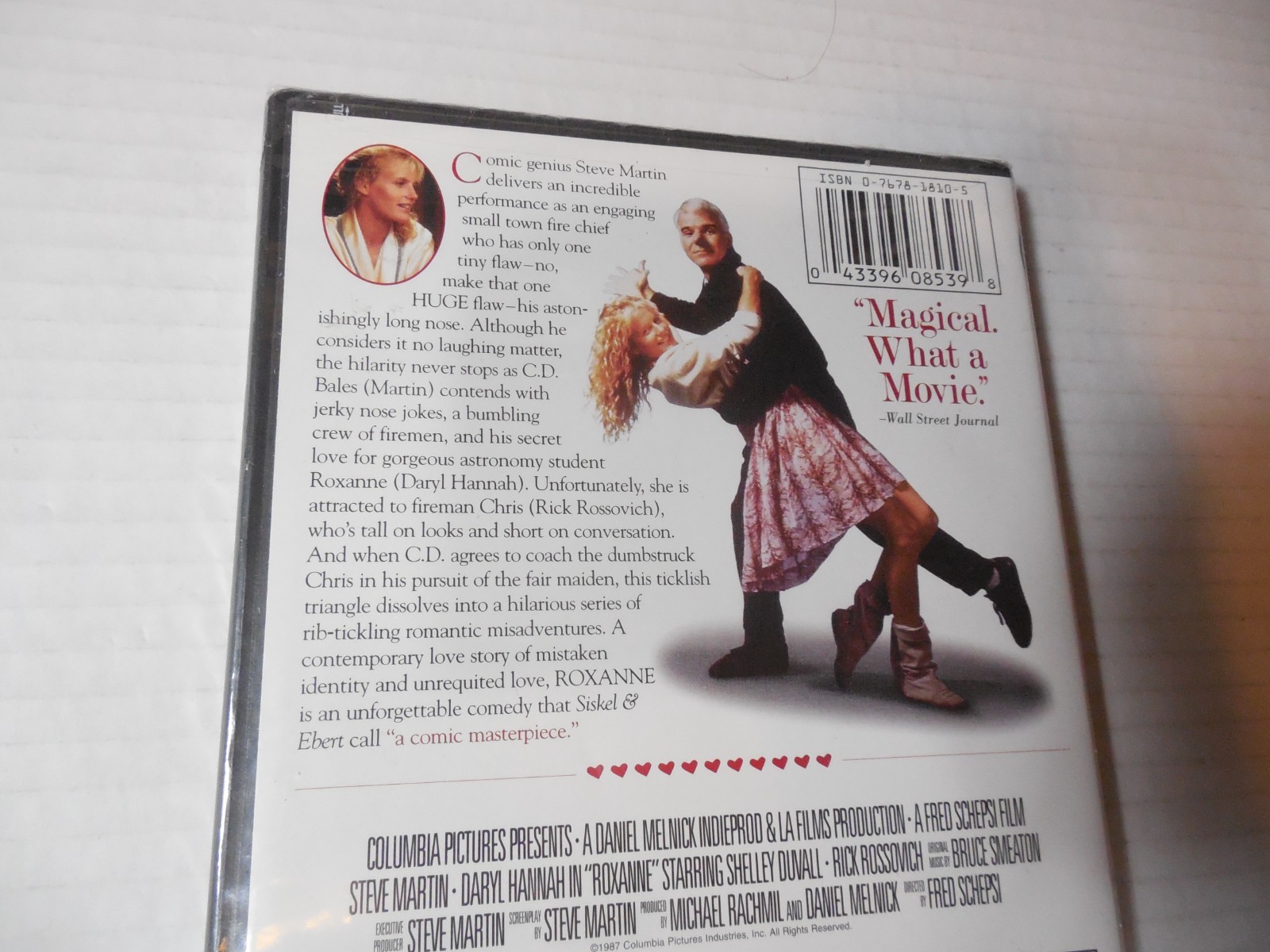 Roxanne Steve Martin Daryl Hannah New Factory Sealed OOP DVD