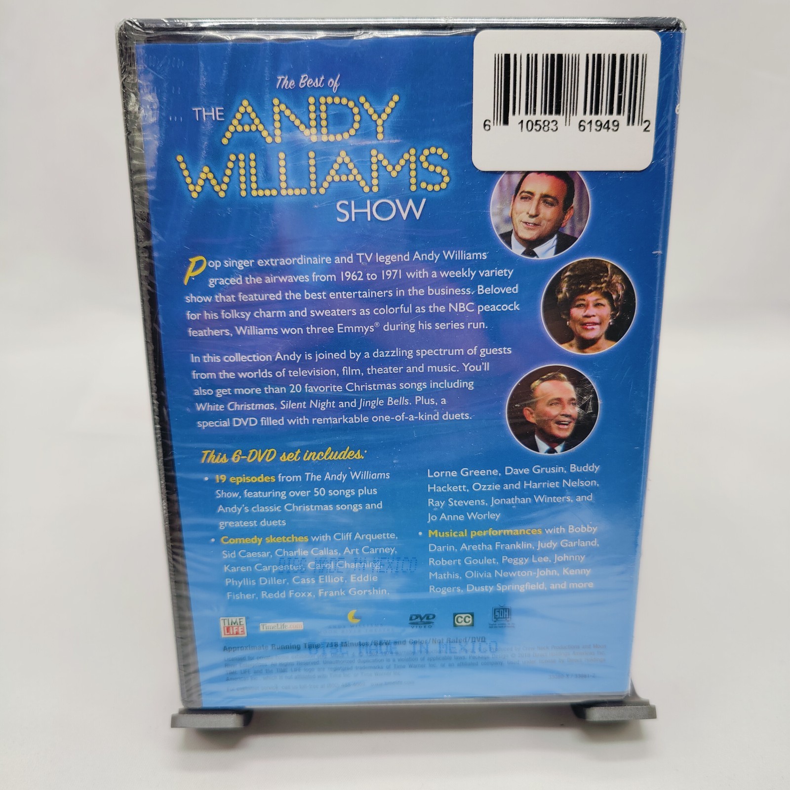 The Best of The Andy Williams Show Volumes 1 + 2 (10 DVD’s, 2018) New & Sealed