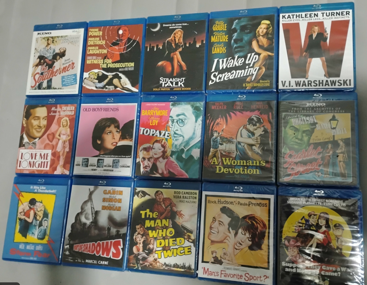 KINO LORBER BLU-RAY LOT — 45 Brand New Sealed Titles — Many Rare & Out of Print