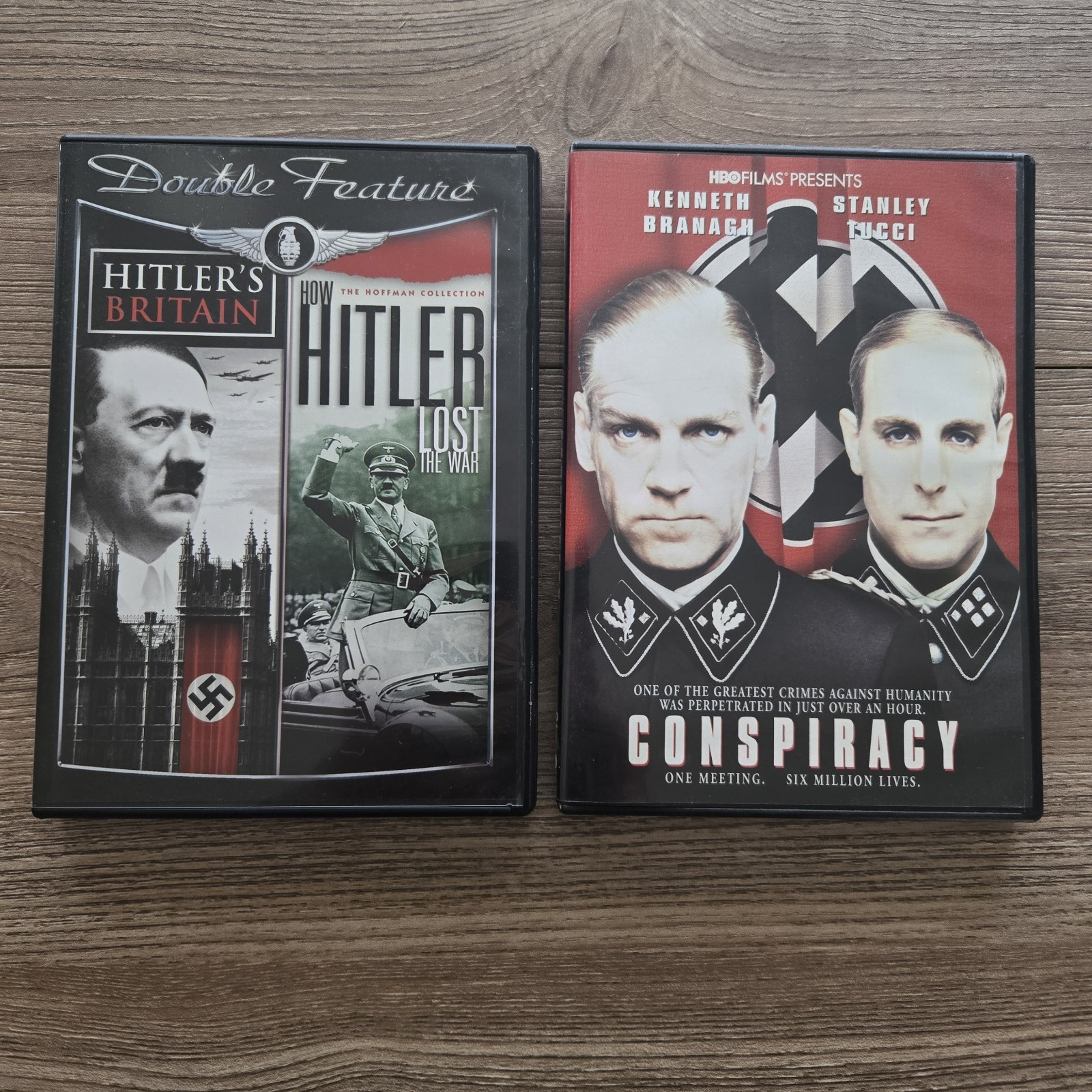 WWII 2-DVD LOT: Conspiracy HBO Hitler’s Britain How Hitler Lost War Region 1