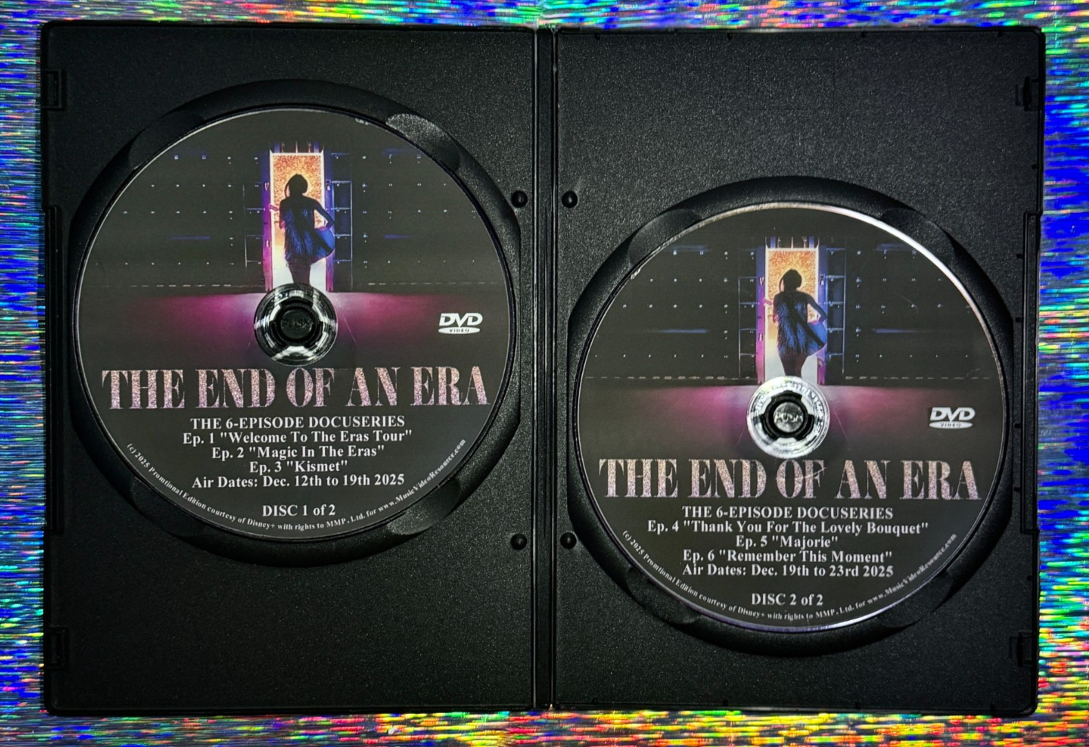 TAYLOR SWIFT THE END OF AN ERA DELUXE EDITION DOCUSERIES 2 Item Set SEALED