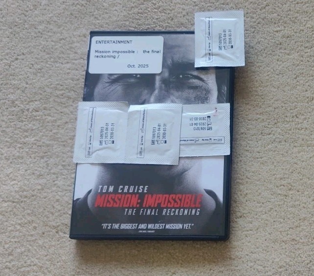 Mission: Impossible DVD The Final Reckoning Very Good Ex Library Ships Free