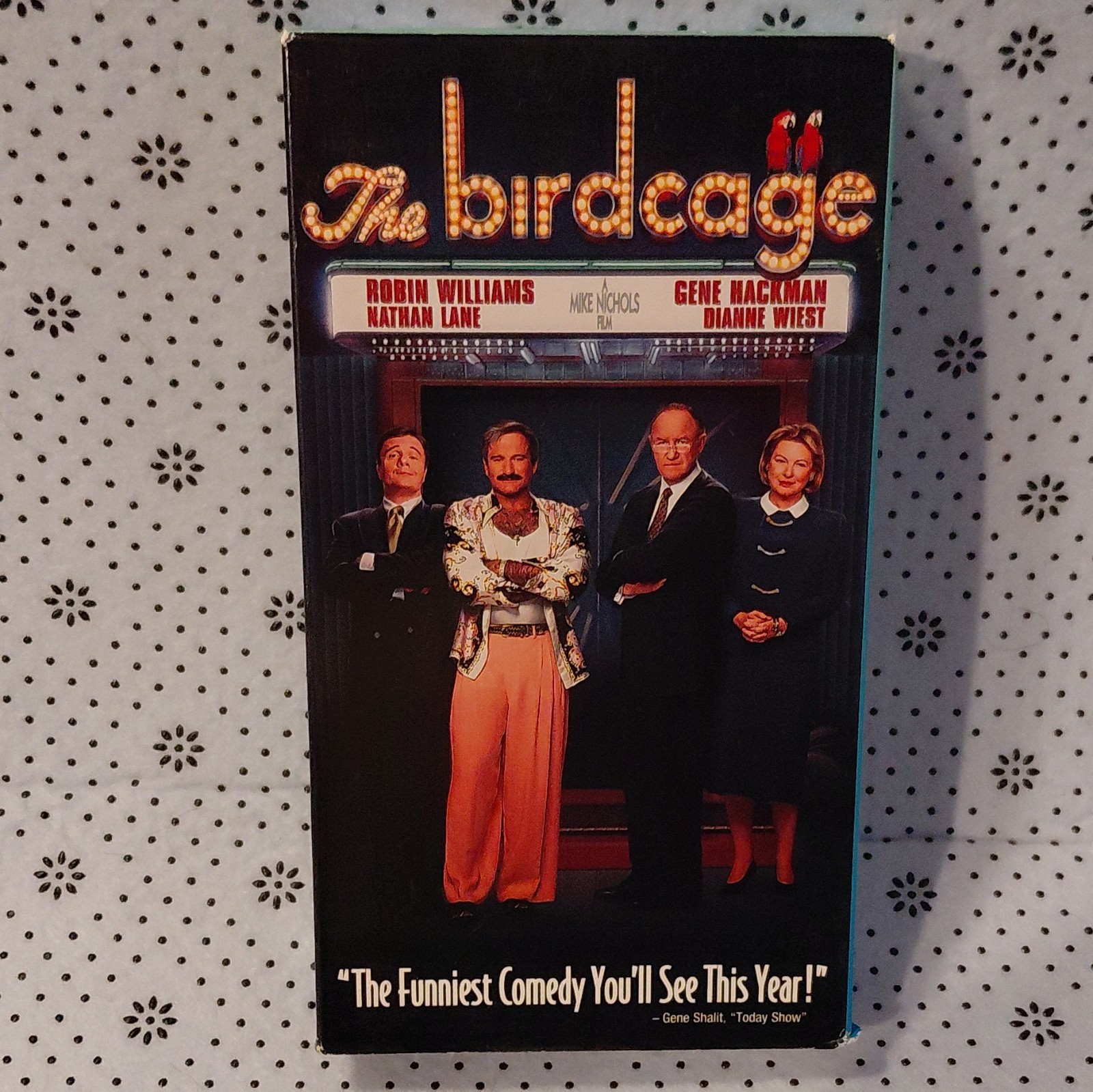 The Birdcage VHS 1996 MGM/UA Home Video R Comedy Robin Williams Nathan Lane
