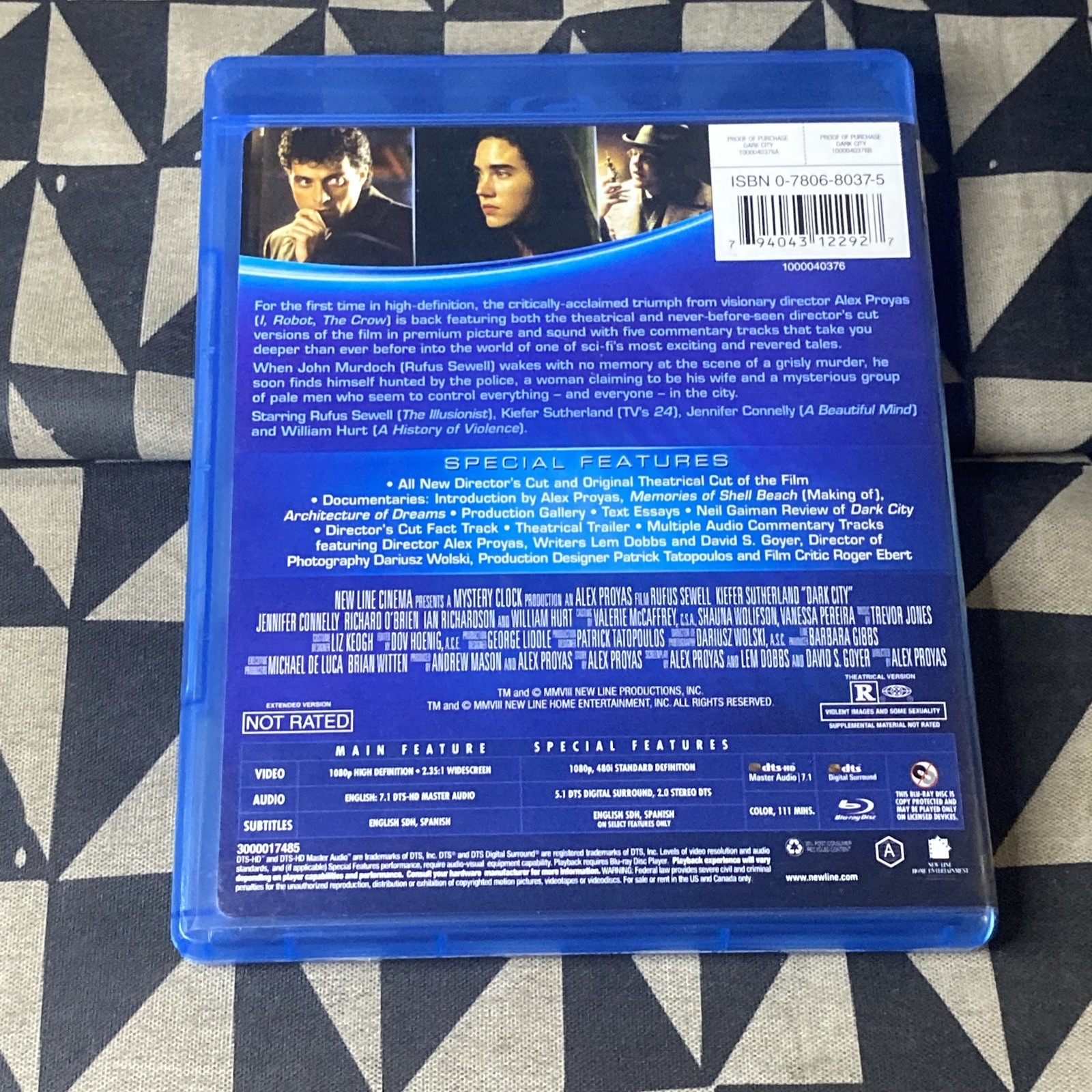 Dark City Director’s Cut Blu-Ray