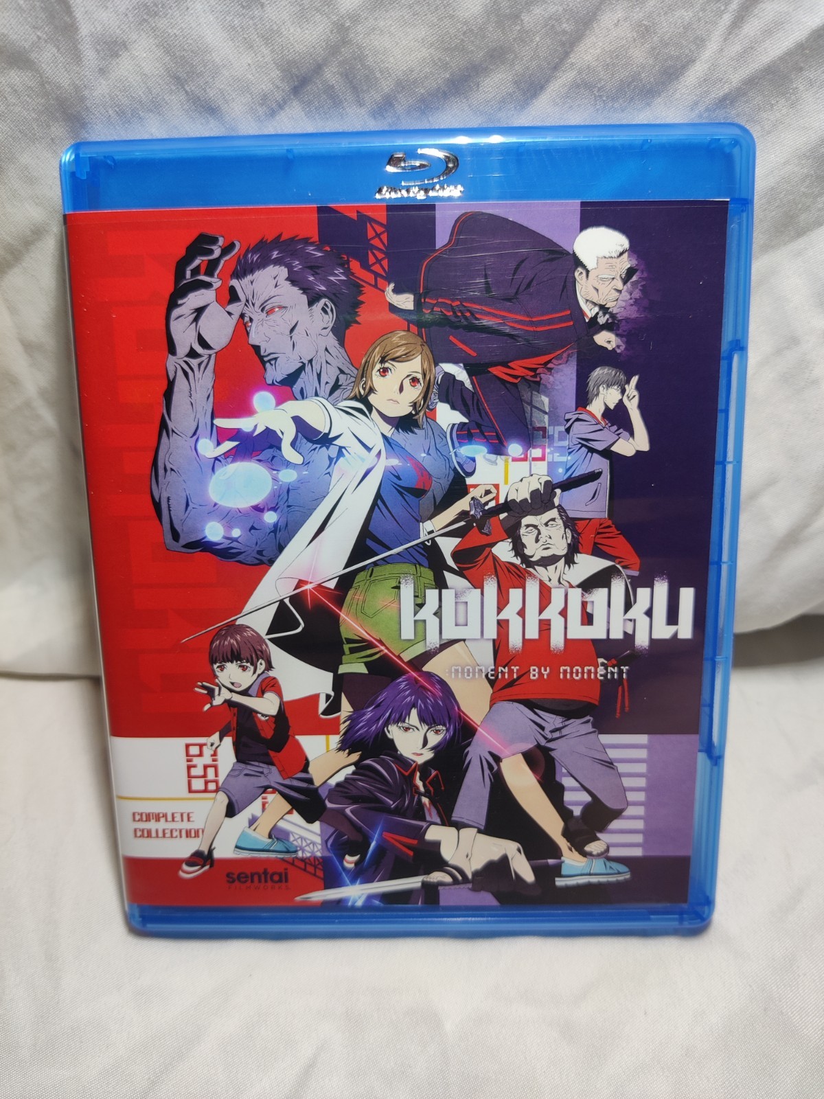 Kokkoku: Moment By Moment – Complete Collection (Blu-ray, 2-Disc Set) Preowned