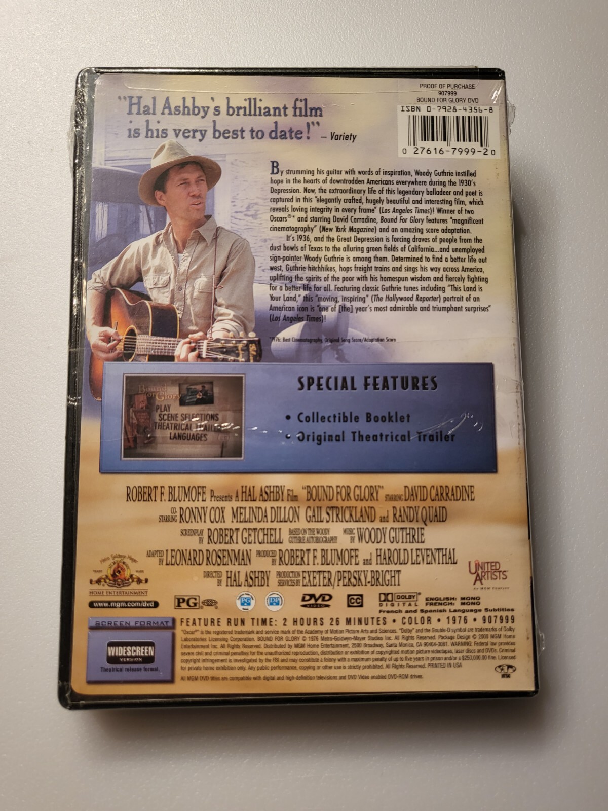 Bound for Glory (DVD, 2000)