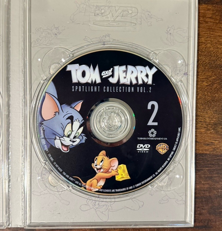 Tom and Jerry – Spotlight Collection: Vol. 2 (DVD, 2005, 2 Disc Set) Fullscreen