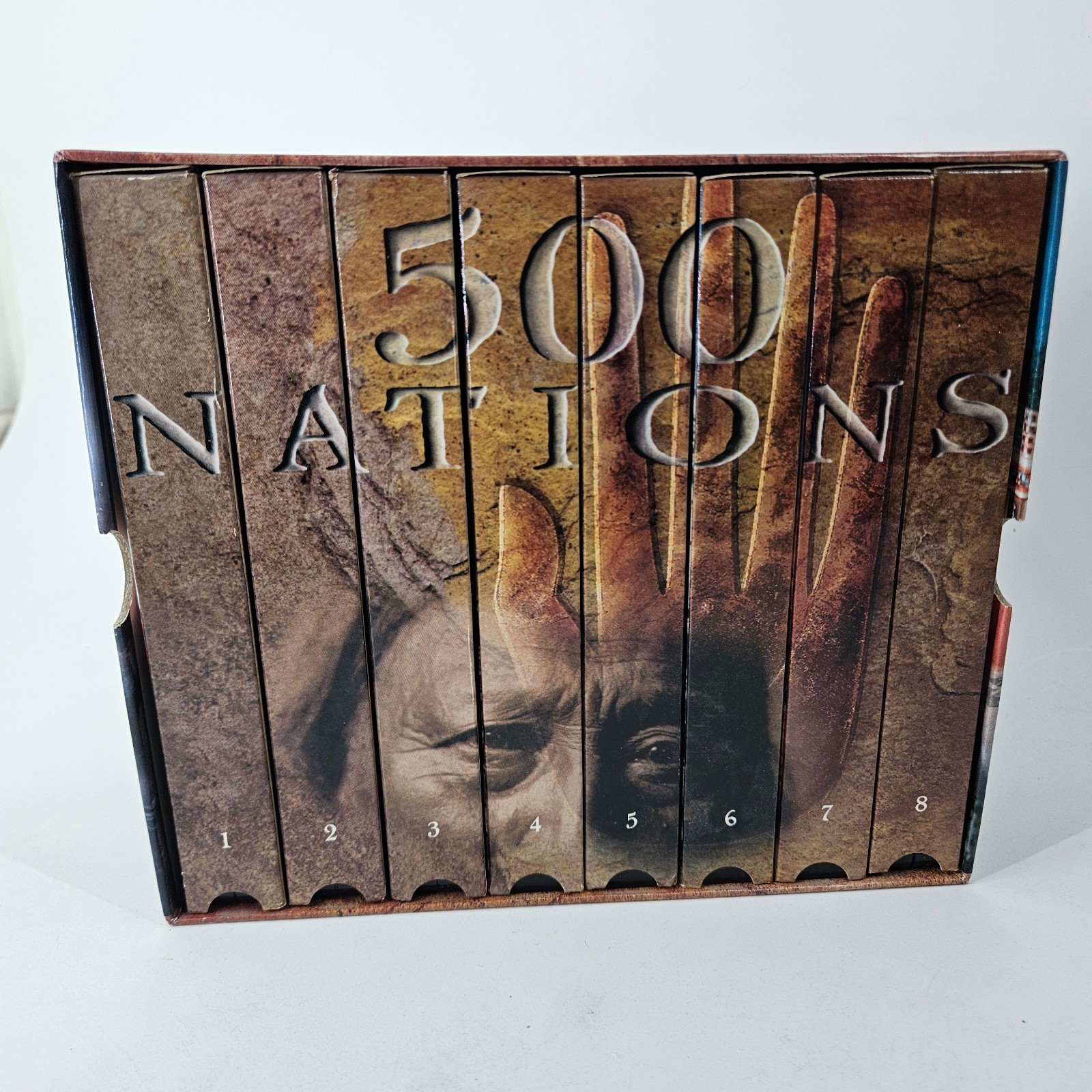 500 Nations Native American History VHS Tapes Set of 8 1994 Kevin Costner
