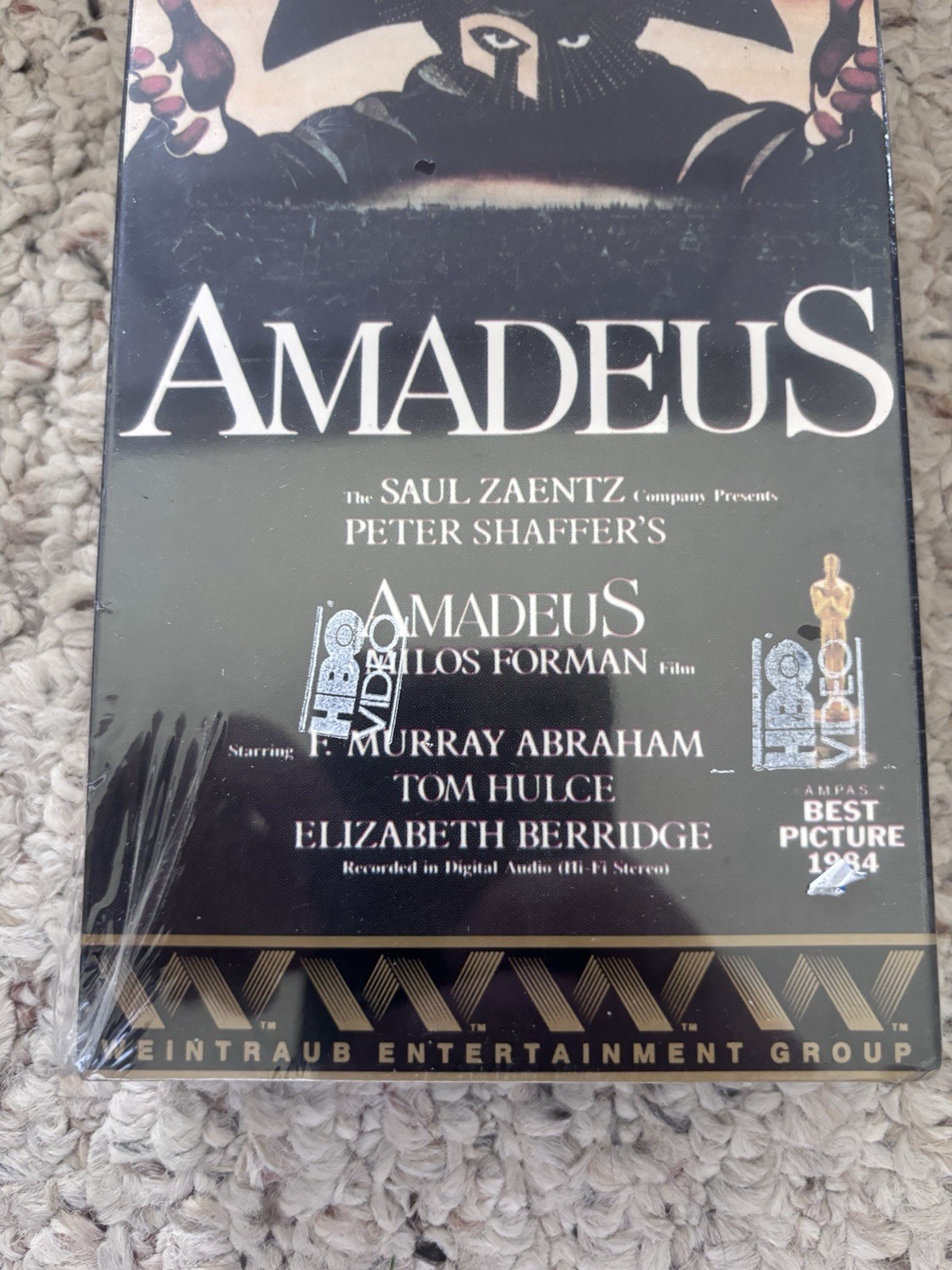 Vintage Amadeus (VHS, 1993 Republic Pictures, Digitally Mastered) PG, Excellent