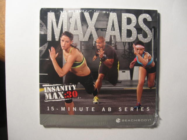 Insanity Max:30 MAX ABS 15-Minute Workout Beachbody SEALED NEW