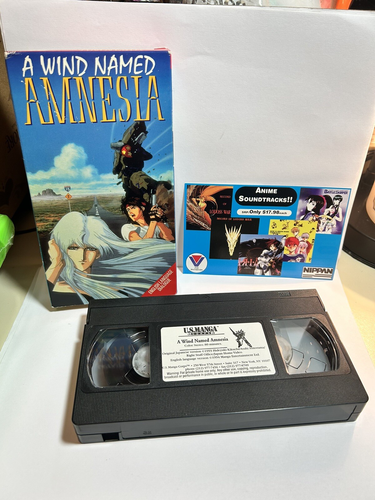 7 RARE Anime Manga 80s VHS Tapes Dirty Pair Patlabor Dark Warrior Devil Hunter +