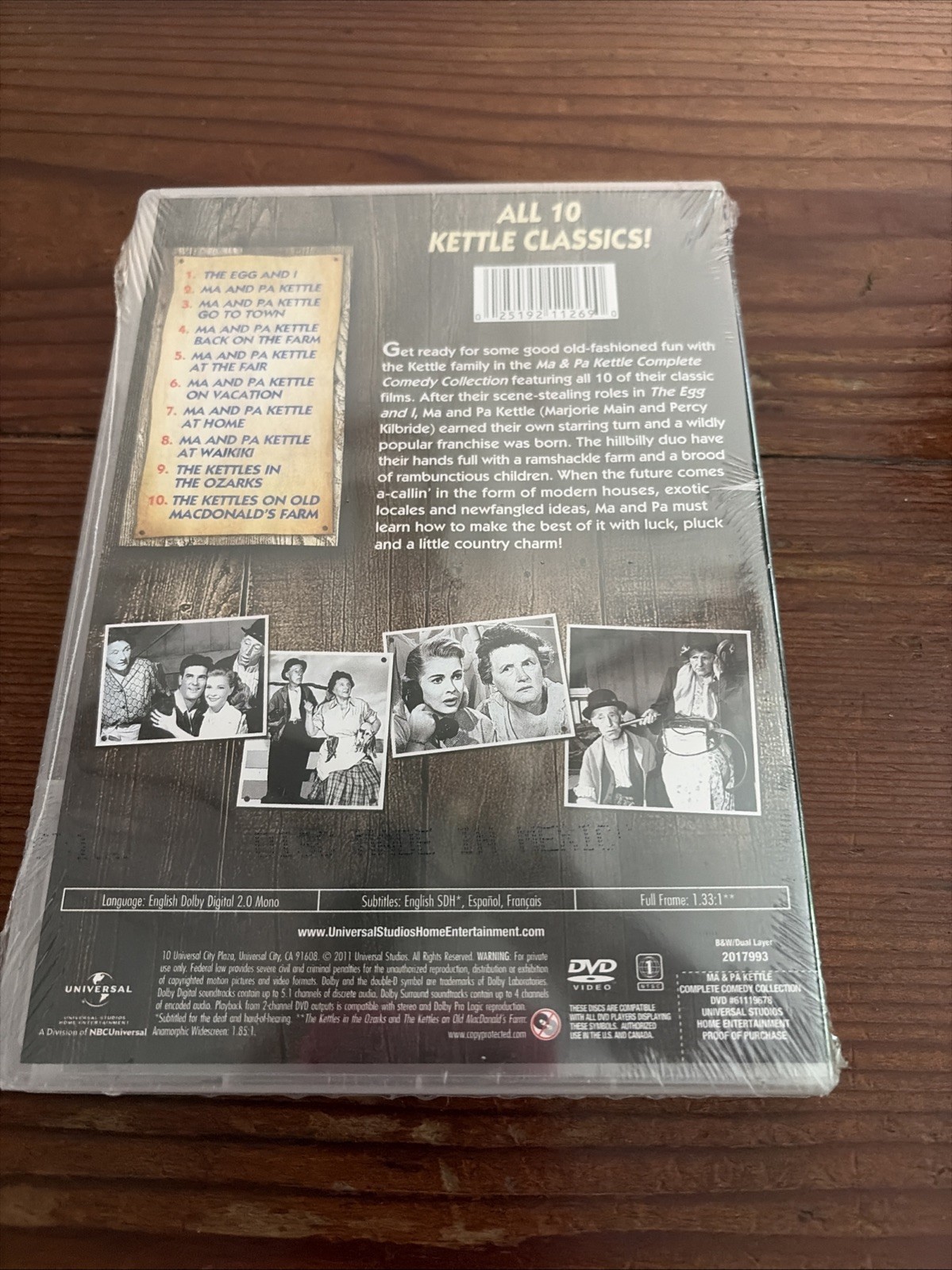 Ma & Pa Kettle Complete 10 Film Comedy Collection DVD *New & Sealed* w Slipcover