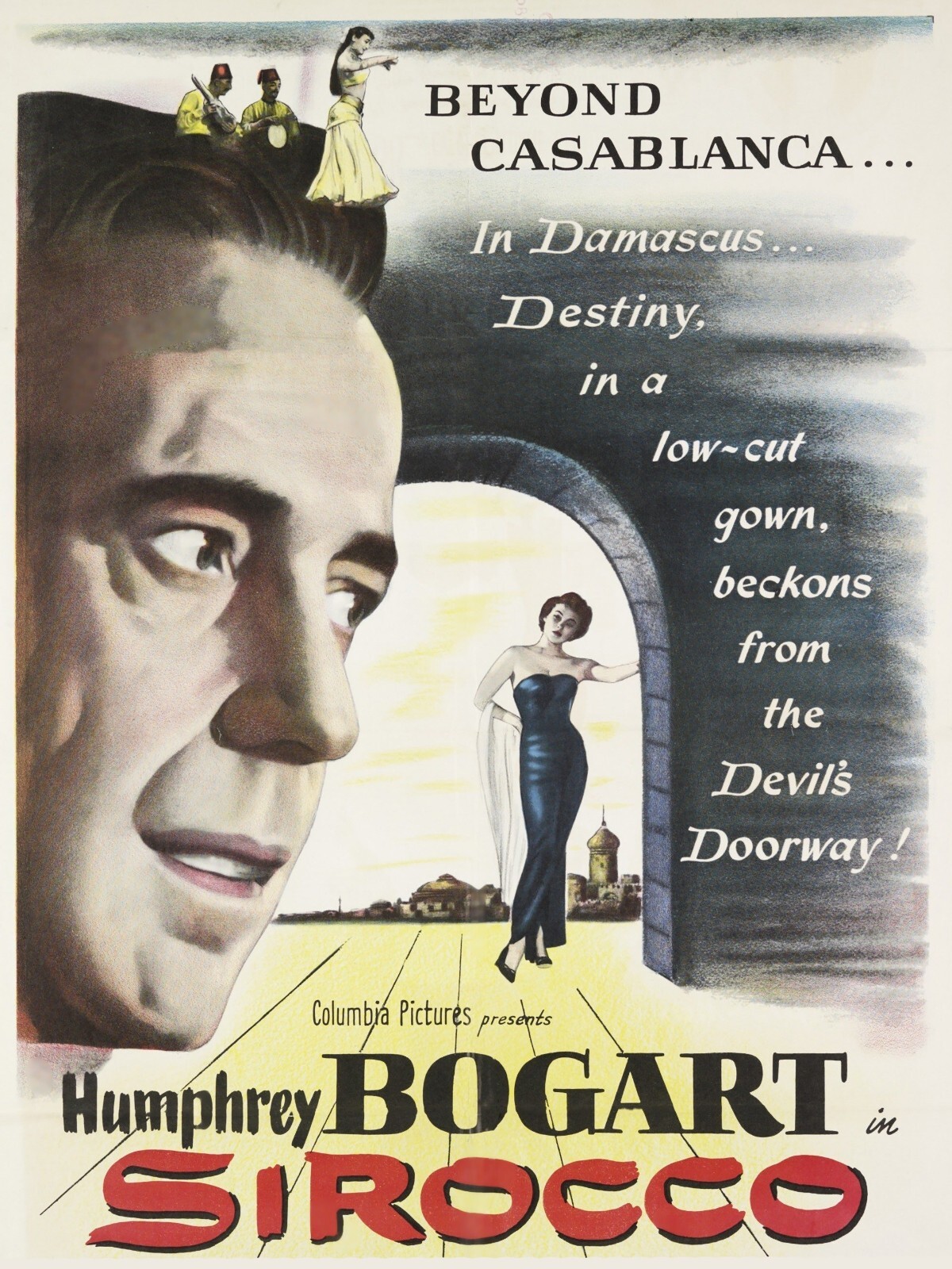 Sirocco (1951) – 1080P BLURAY FILM NOIR CLASSIC