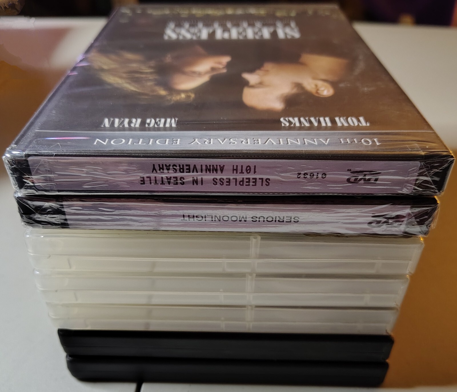 7 Meg Ryan DVD Lot Bundle Sleepless Seattle City Angels + More Romantic Comedy