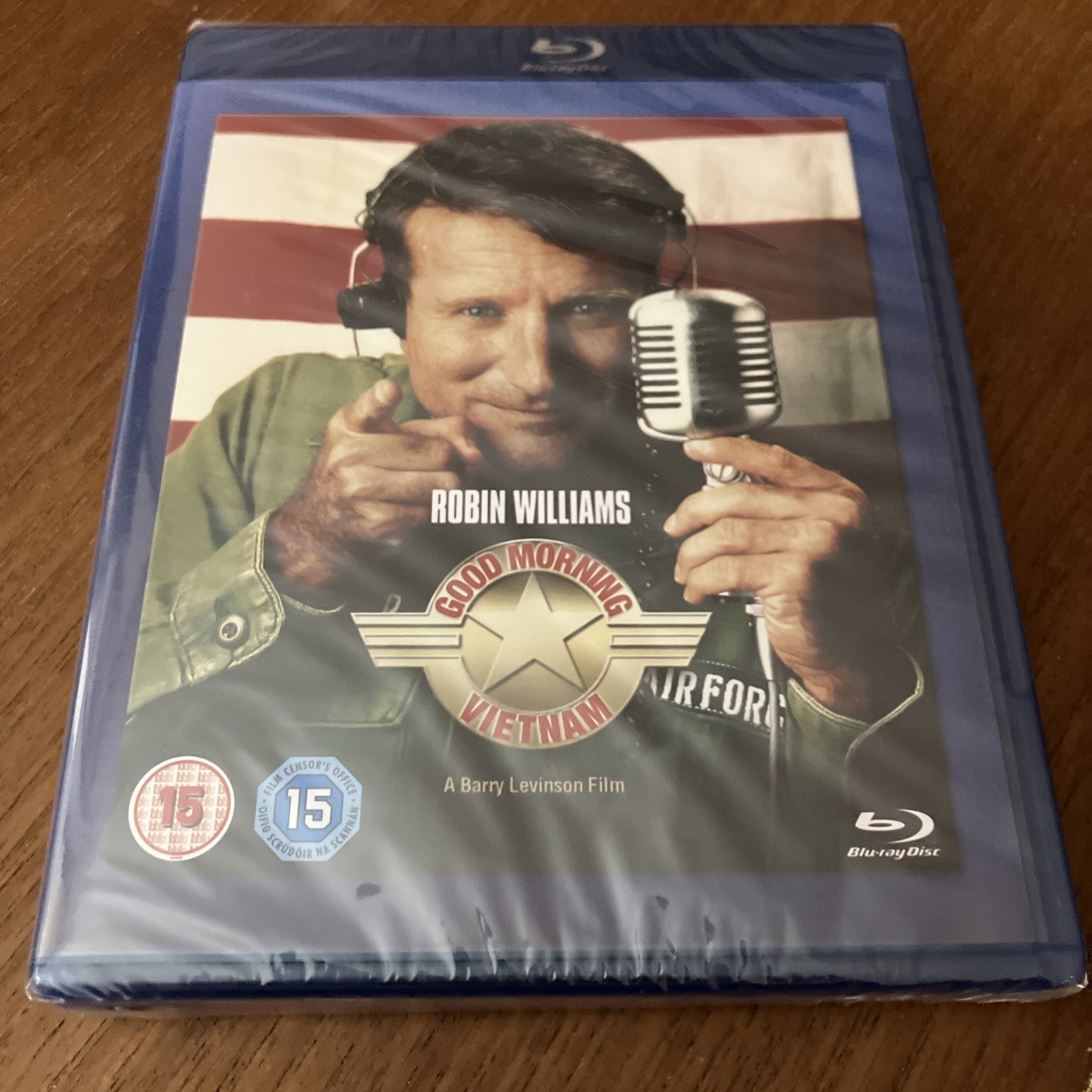 Good Morning, Vietnam (Blu-ray, 1987) Robin Williams, movie, English and French