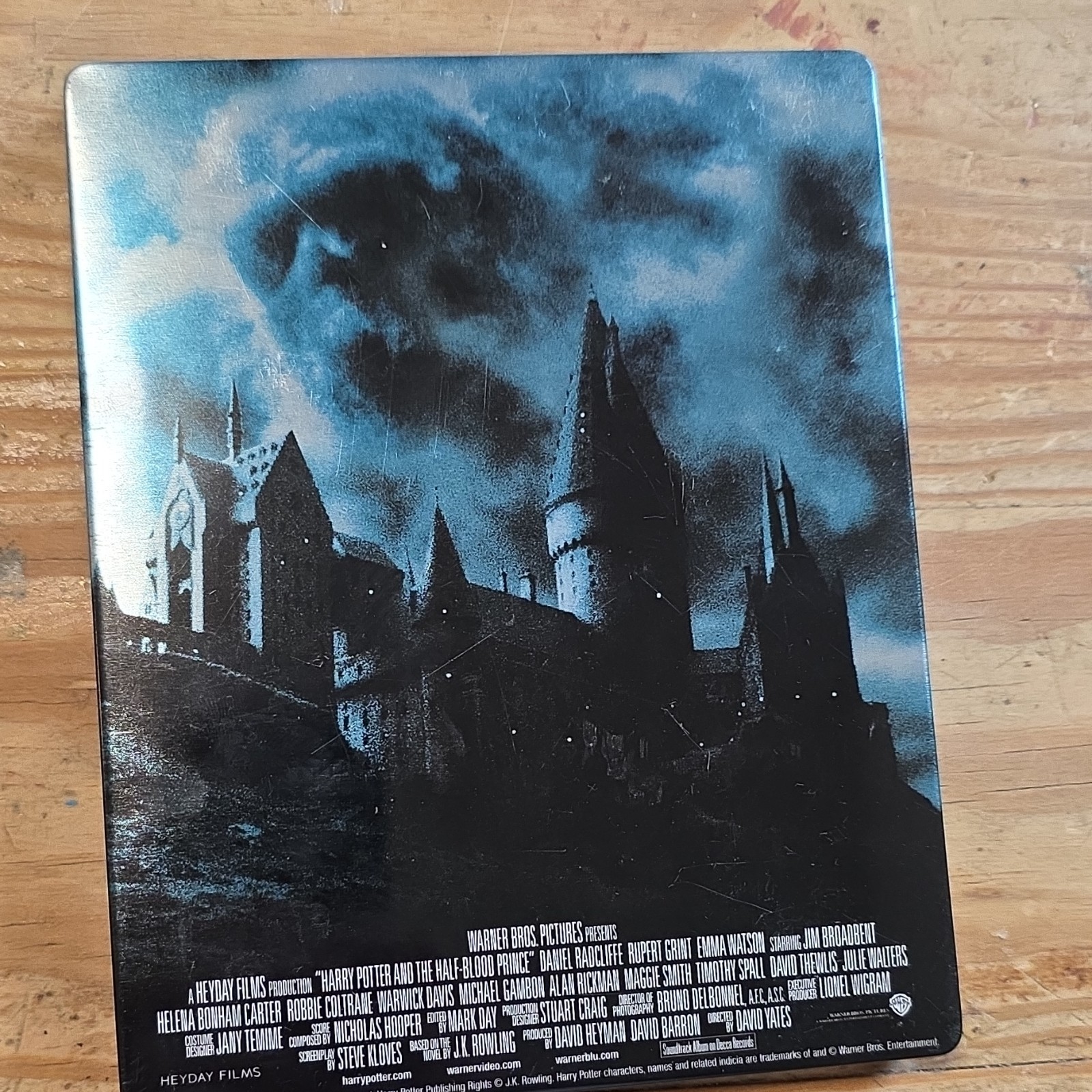 Warner Bros Harry Potter Blu-ray Steelbook Daniel Radcliffe Chris Columbus
