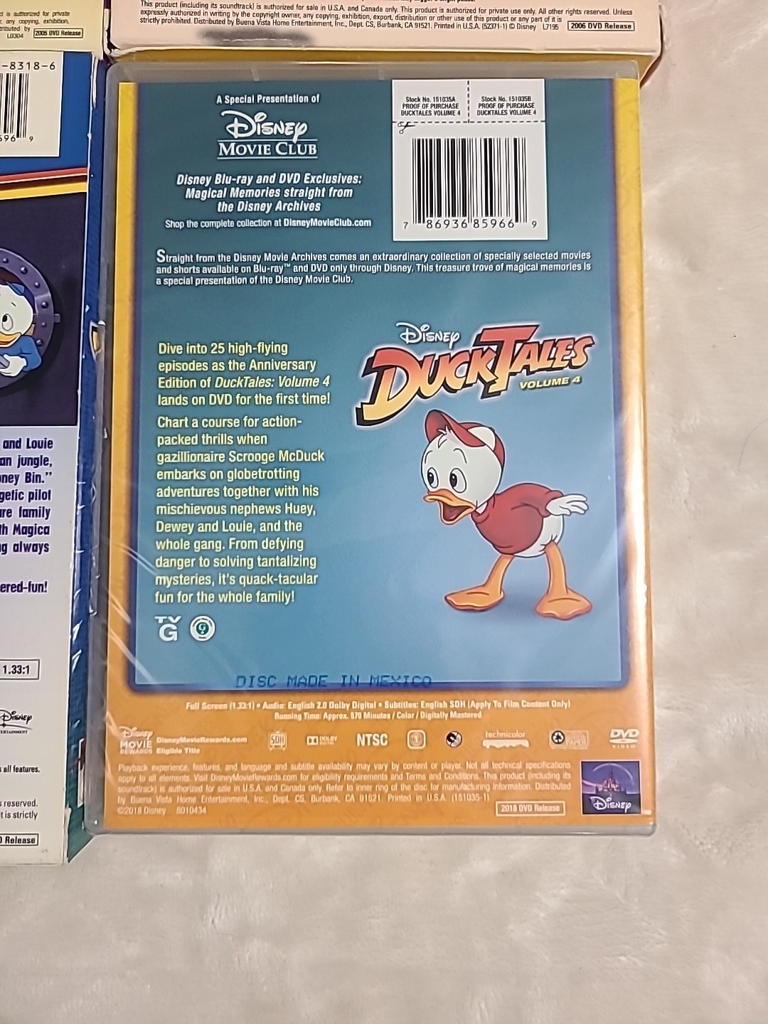 Disney DuckTales Volume 1 2 3 4 DVD Complete Series DVD EXCLUSIVE Rare OOP