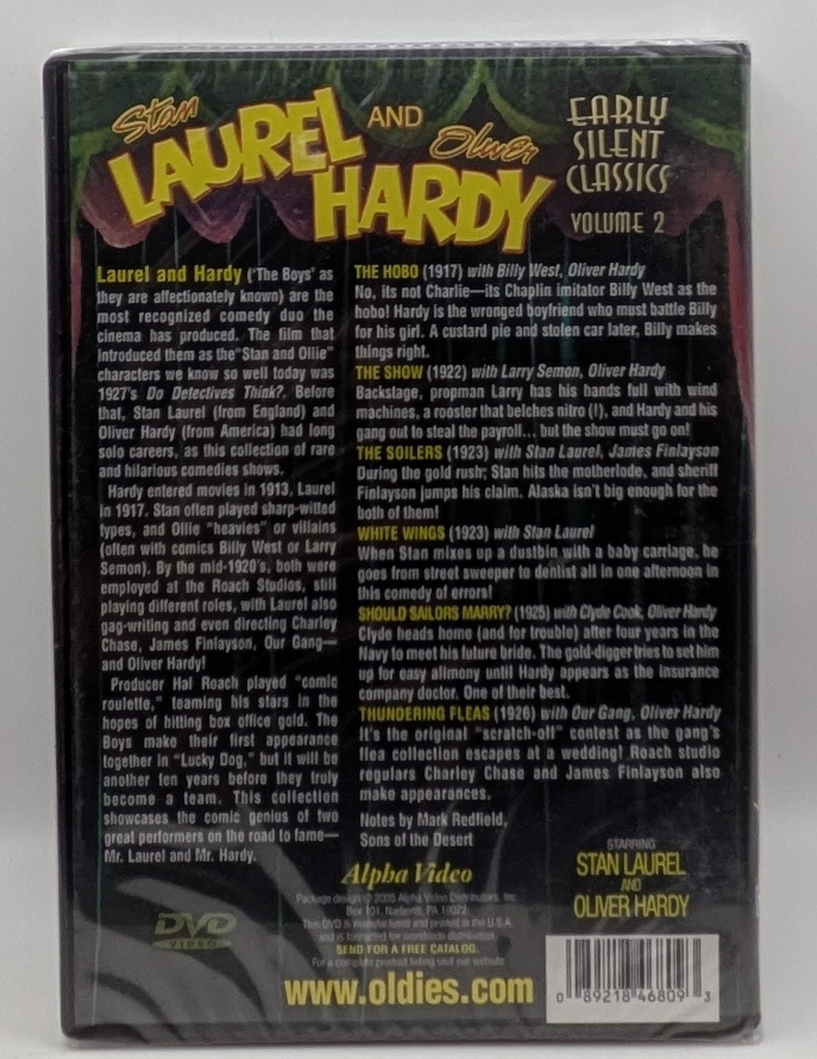 Laurel & Hardy Early Silent Classics Volume 2 DVD NEW SEALED