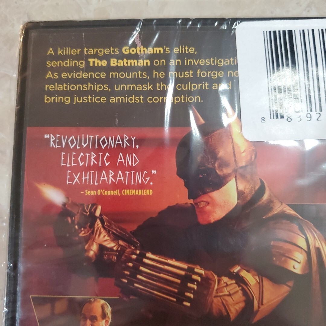 The Batman DVD Robert Pattinson NEW SEALED