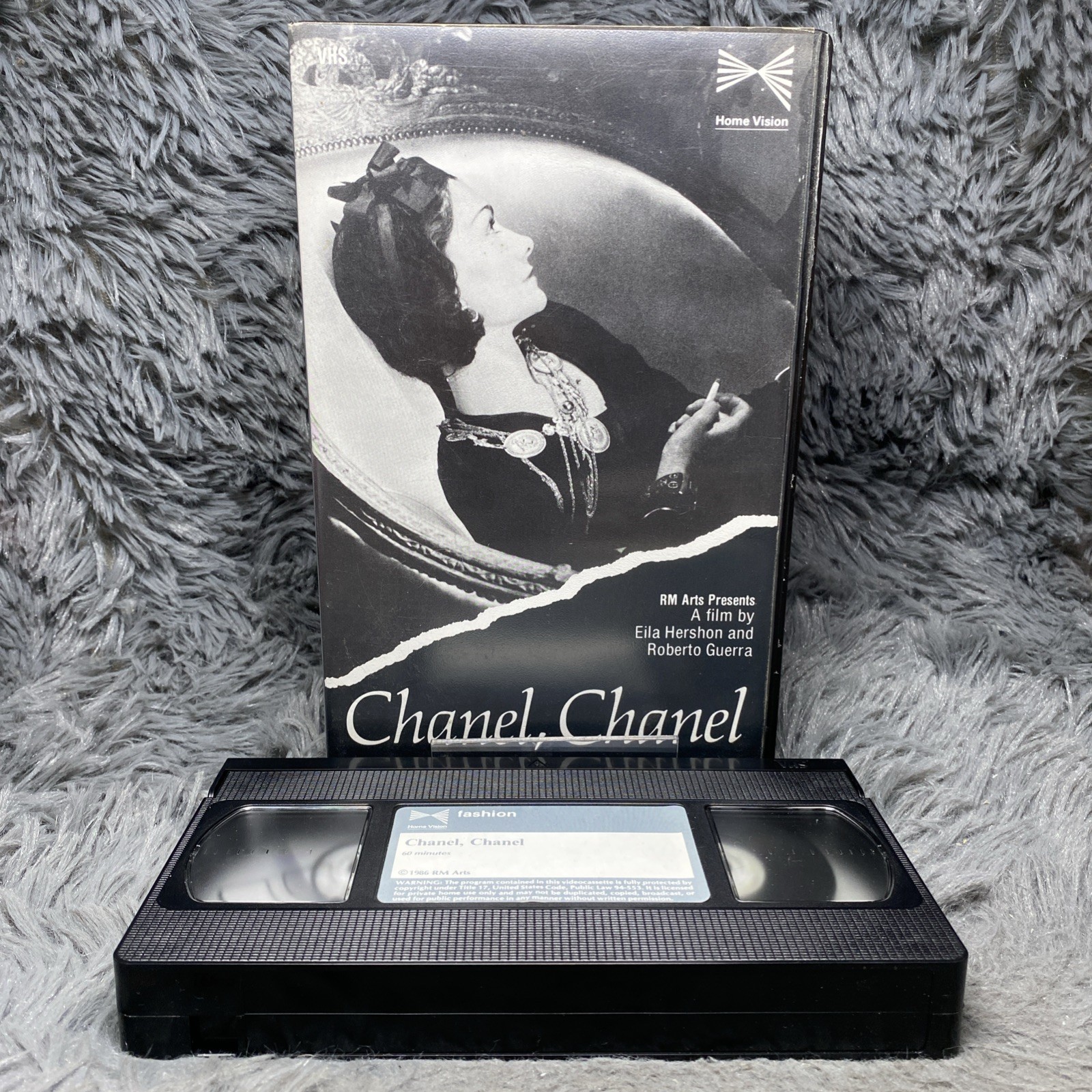 Chanel, Chanel Documentary VHS Tape 1986 Home Vision Coco Chanel Video Clamshell