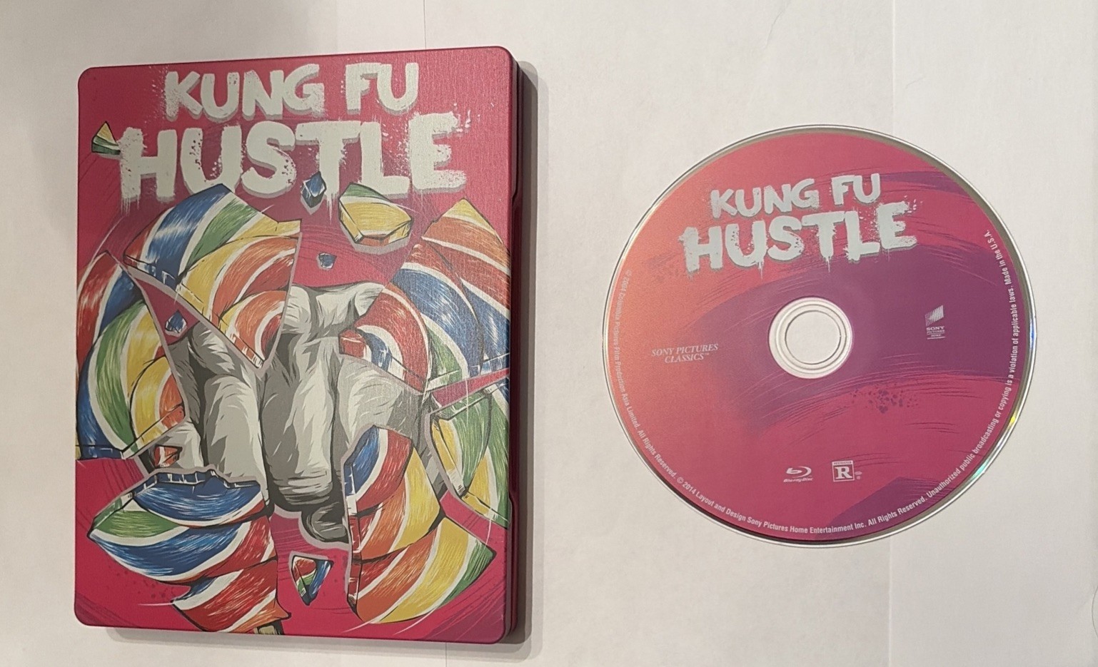 Kung Fu Hustle Best Buy Exclusive Steelbook Pop Art Limited Edition OOP RARE