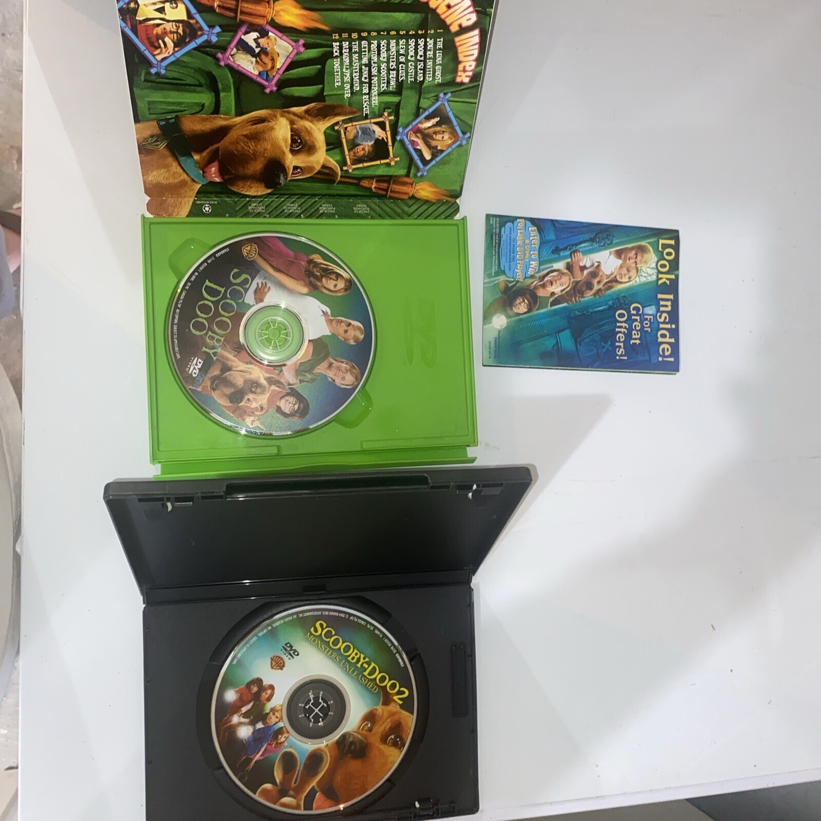 Scooby Doo & Scooby Doo 2: Monsters Unleashed Raja Gosnell(DIR) 2004 2 DVD Movie