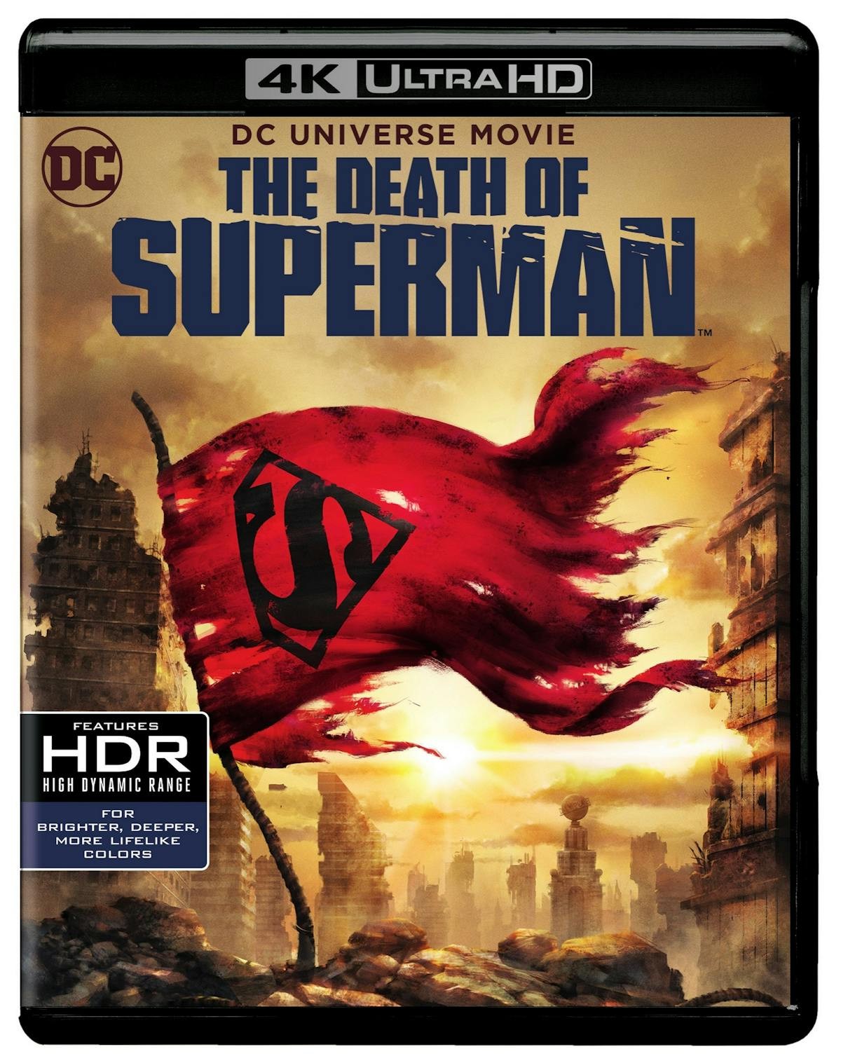 The Death of Superman 4K UHD Blu-ray Jerry O’Connell NEW