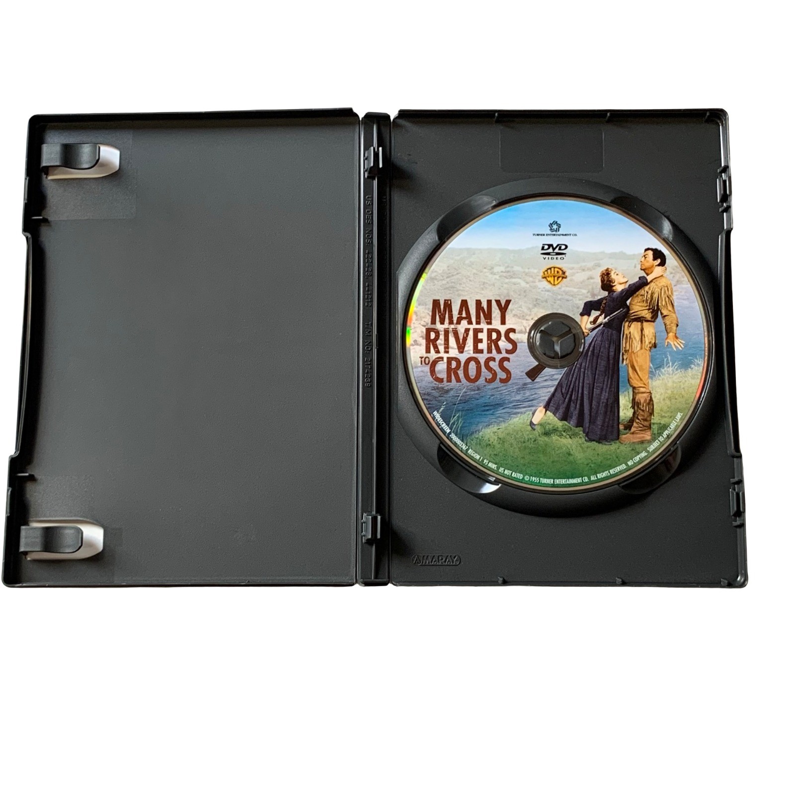 Many Rivers to Cross DVD 1955 Western Robert Taylor Eleanor Parker Warner Video