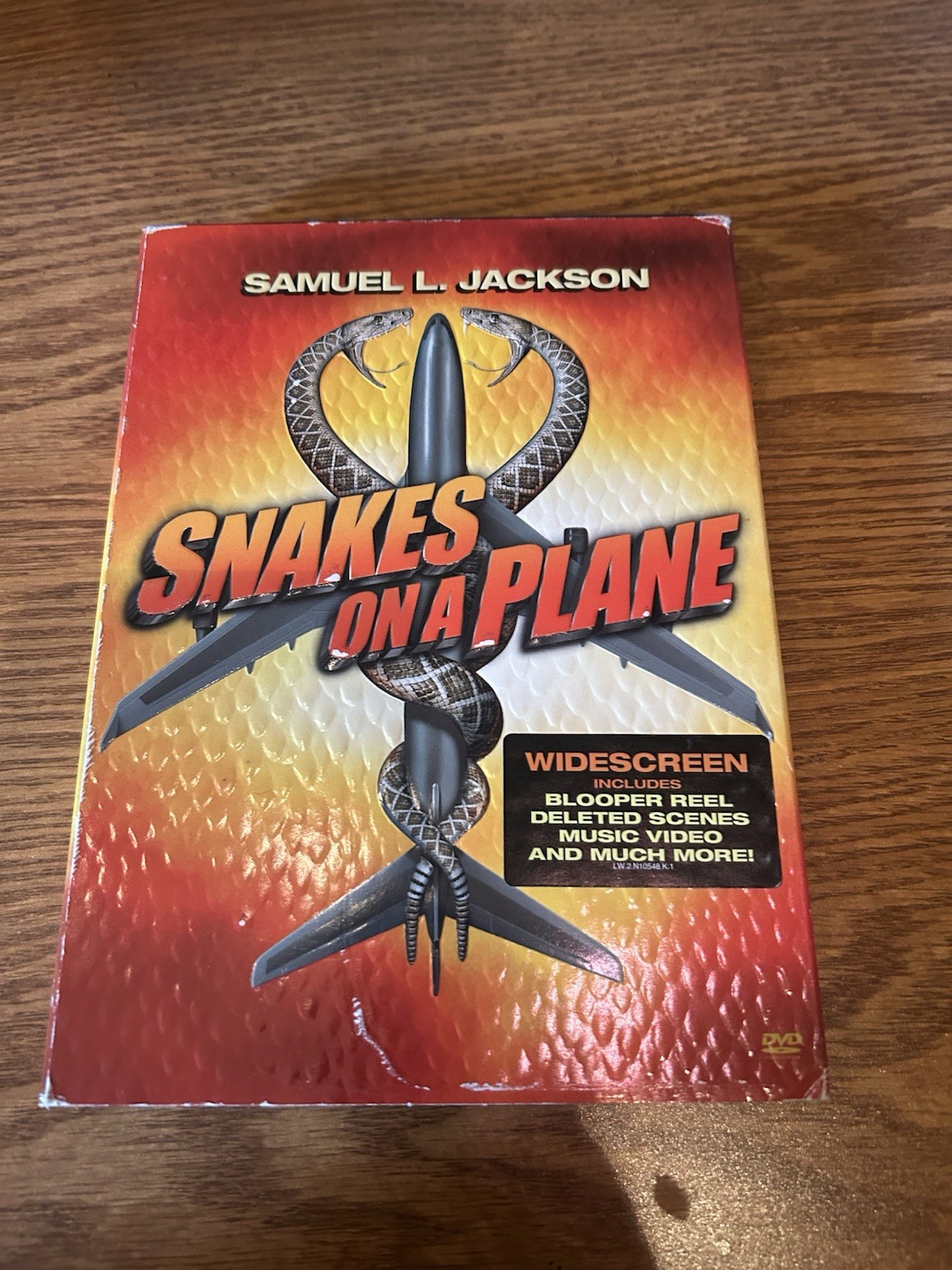Snakes on a Plane Dvd with sleeve