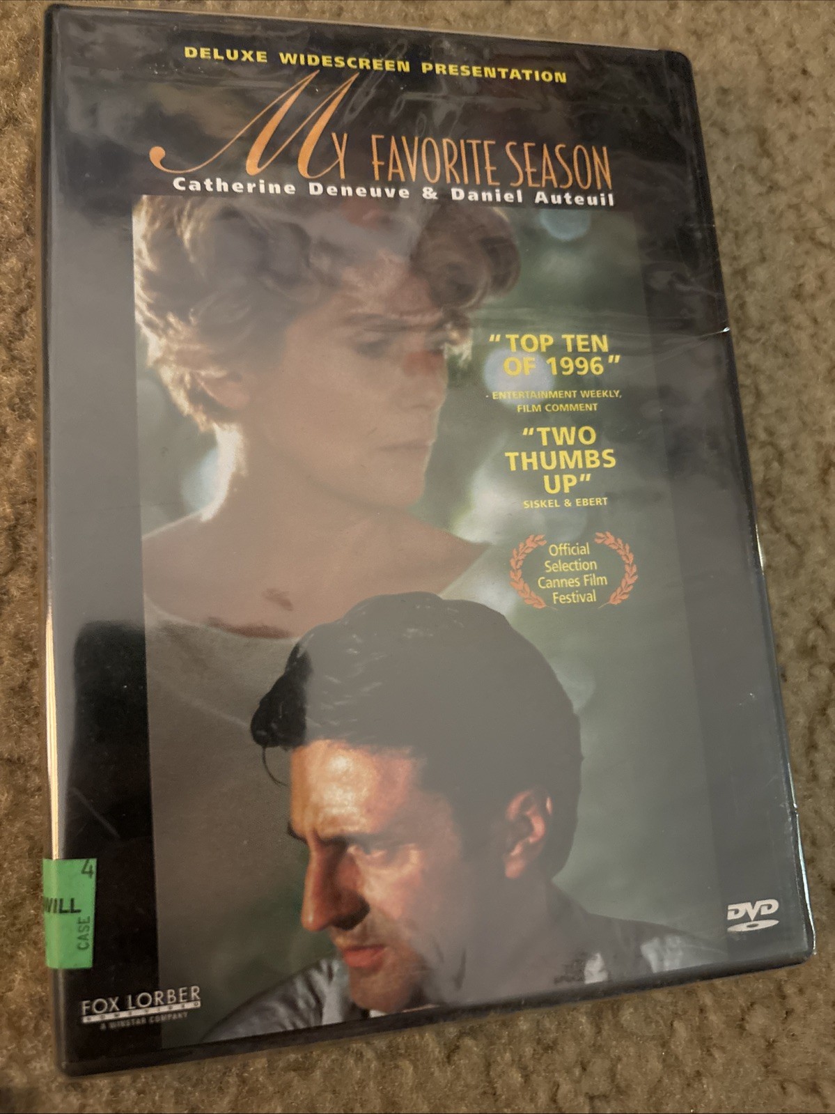 French Film Drama ‘My Favorite Season’ DVD Sealed New OOP C. Deneuve D. Auteuil