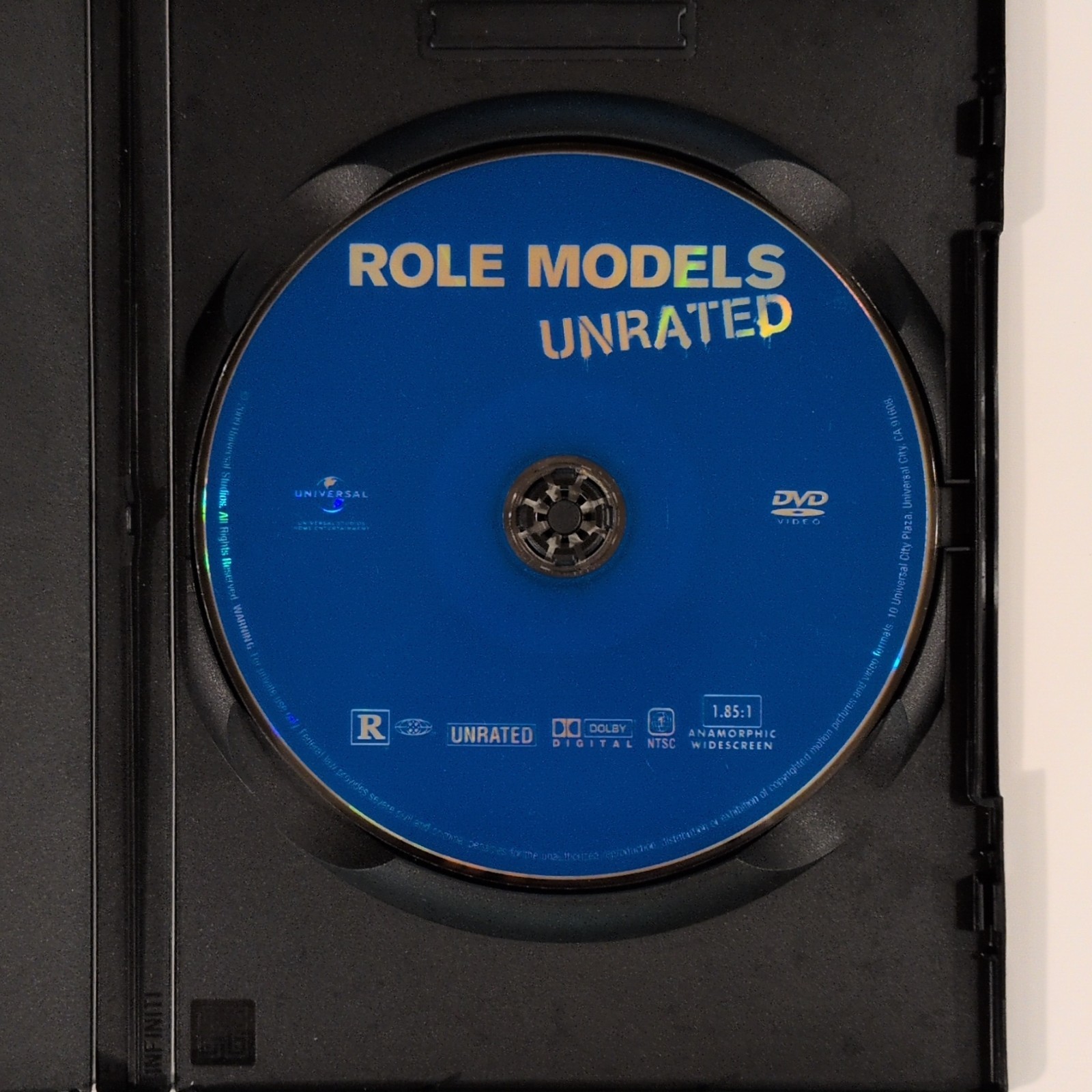 Universal Studios Role Models DVD Unrated Edition Comedy Paul Rudd Seann Willia…