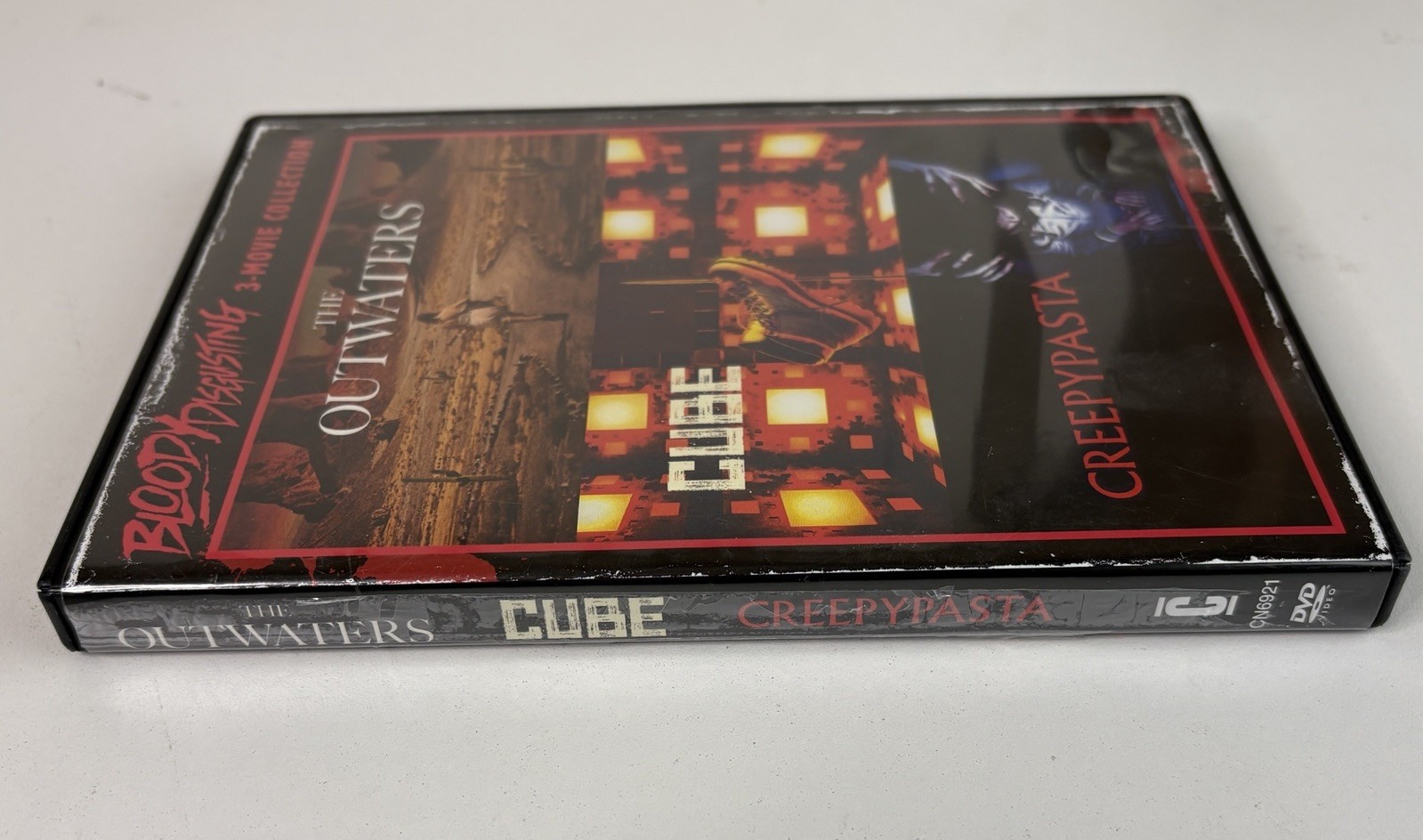 Bloody Disgusting 3-Movie Collection: The Outwaters/Cube /Creepypasta Horror DVD