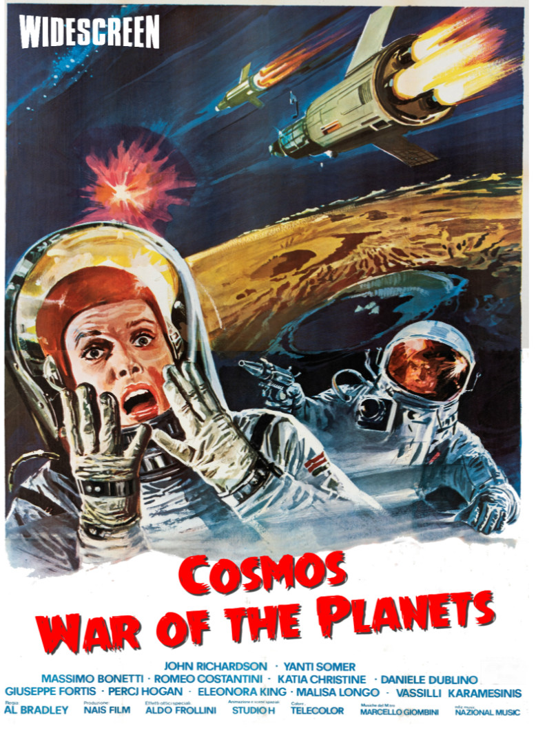 Cosmos War of the Planets 1977 DVD Sci-Fi Classic WIDESCREEN Drive-in Thriller