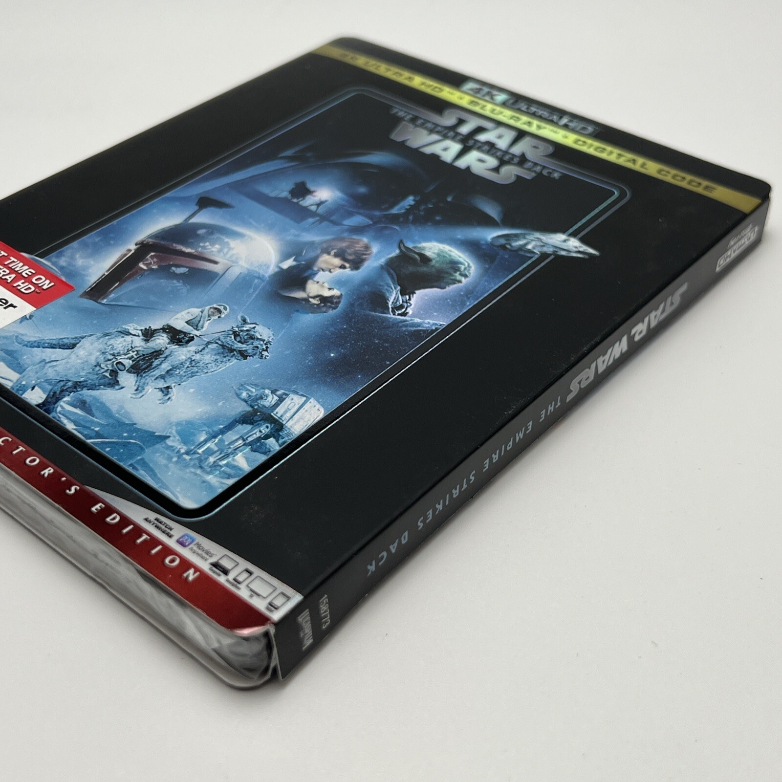Star Wars Empire Strikes Back (1980) 4K Ultra HD Blu-ray w/RARE SLIPCOVER A++