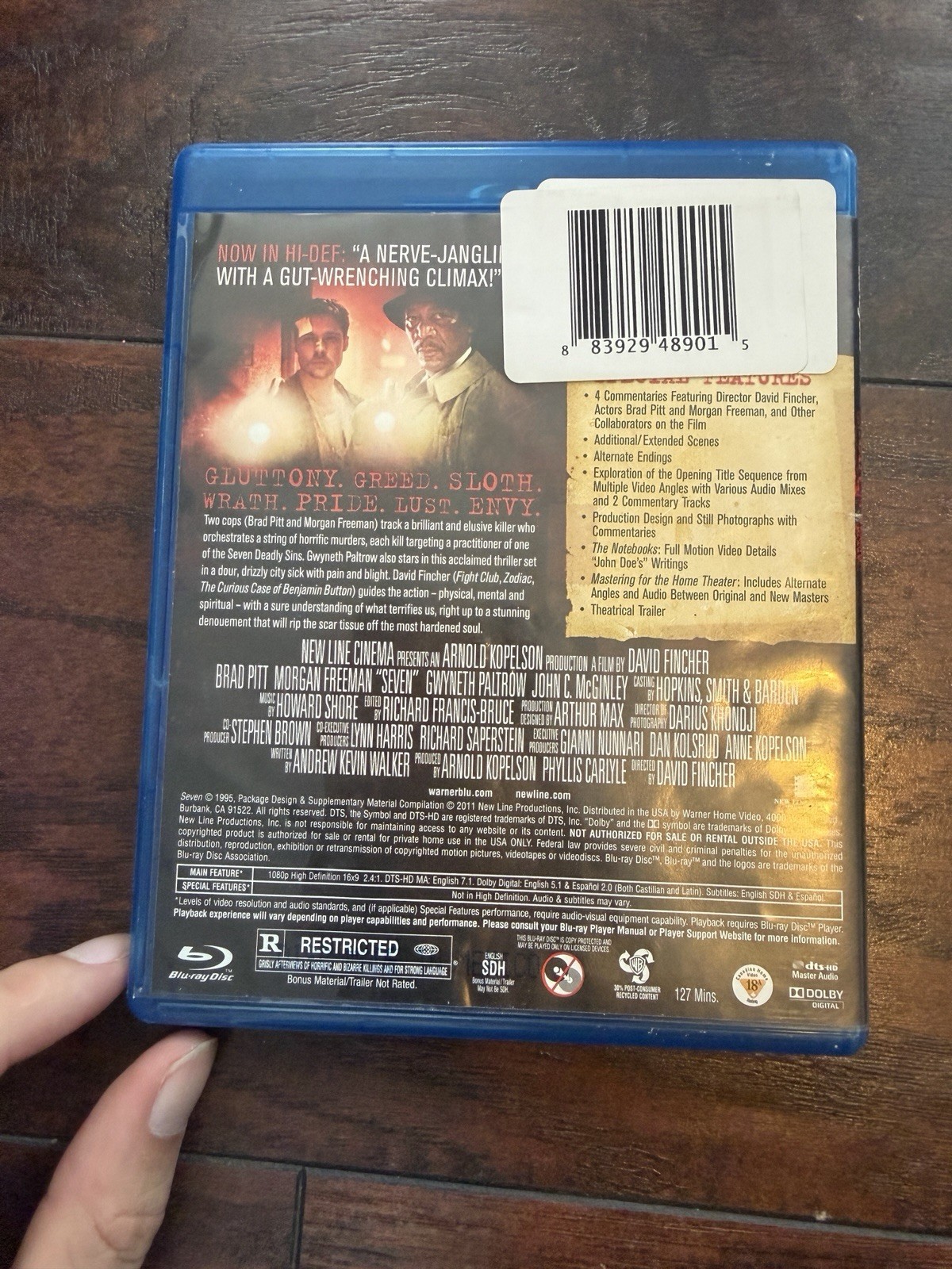 Seven (Blu-ray, 1995)