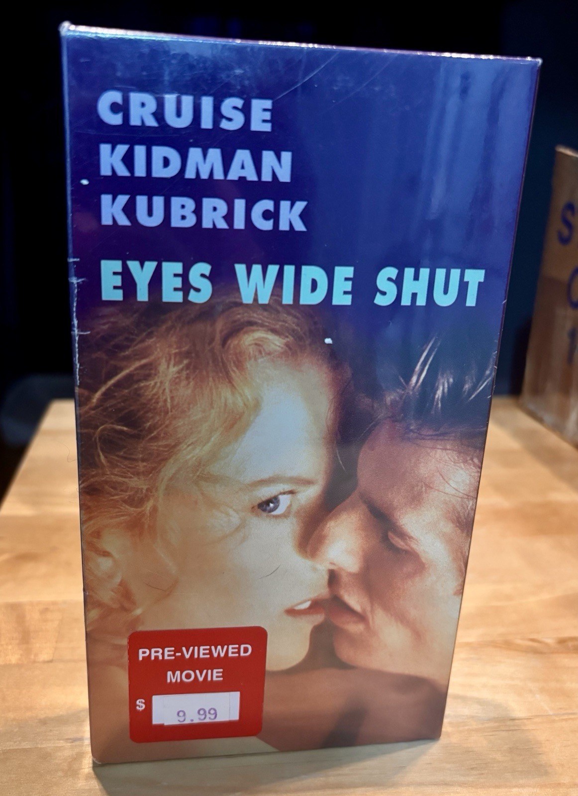 Eyes Wide Shut 1999 Resealed VHS Tape – Warner Home Video – Stanley Kubrick