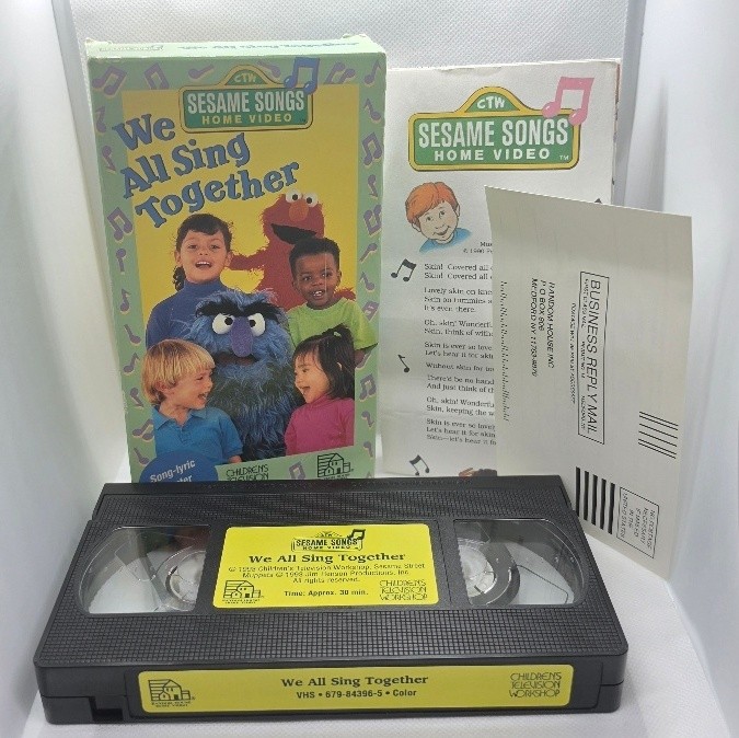 We All Sing Together VHS Tape (VHS, 1993)