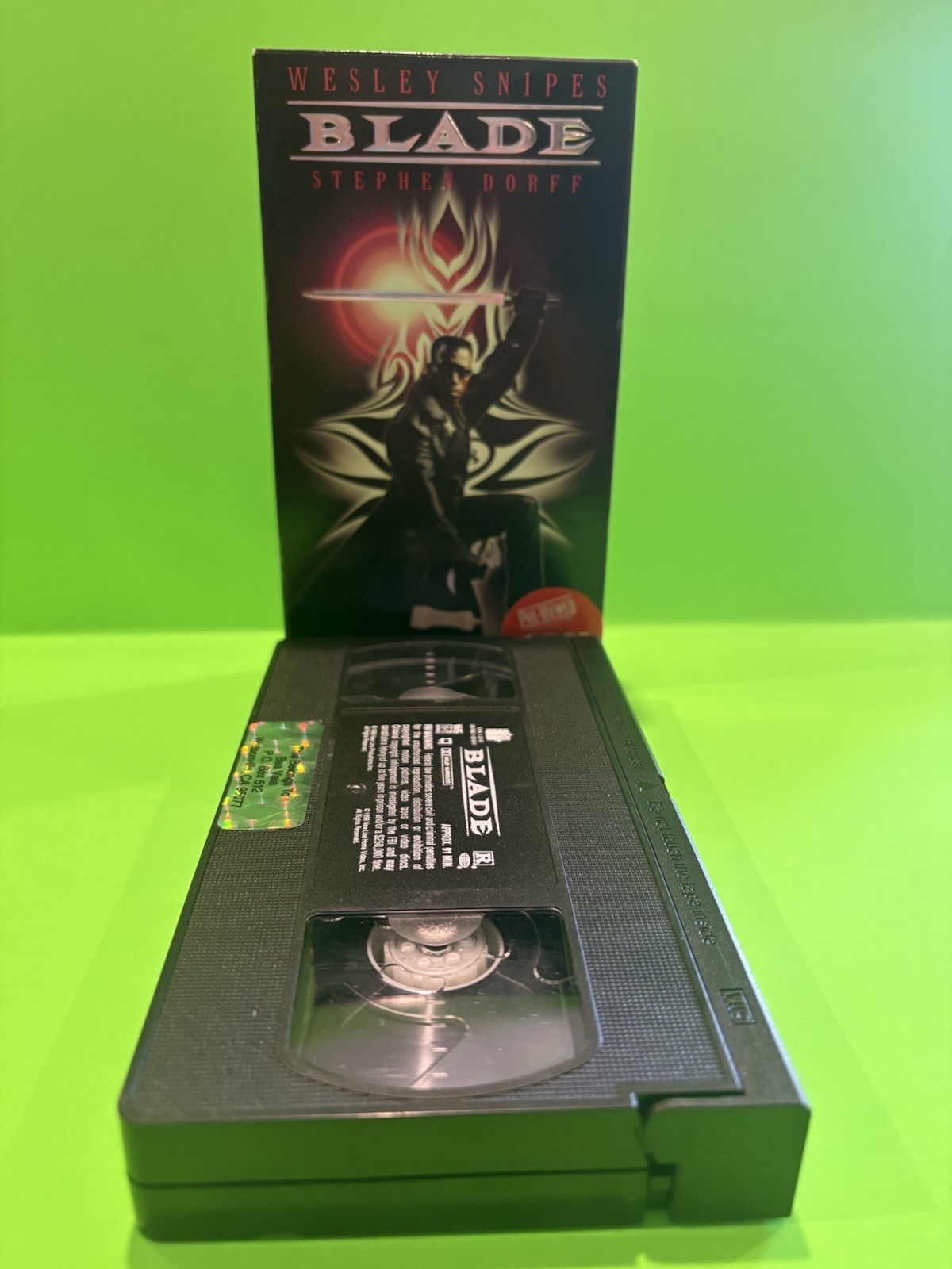Blade (VHS, 1998) Wesley Snipes, Stephen Dorff Vampire Killer Daywalker Horror
