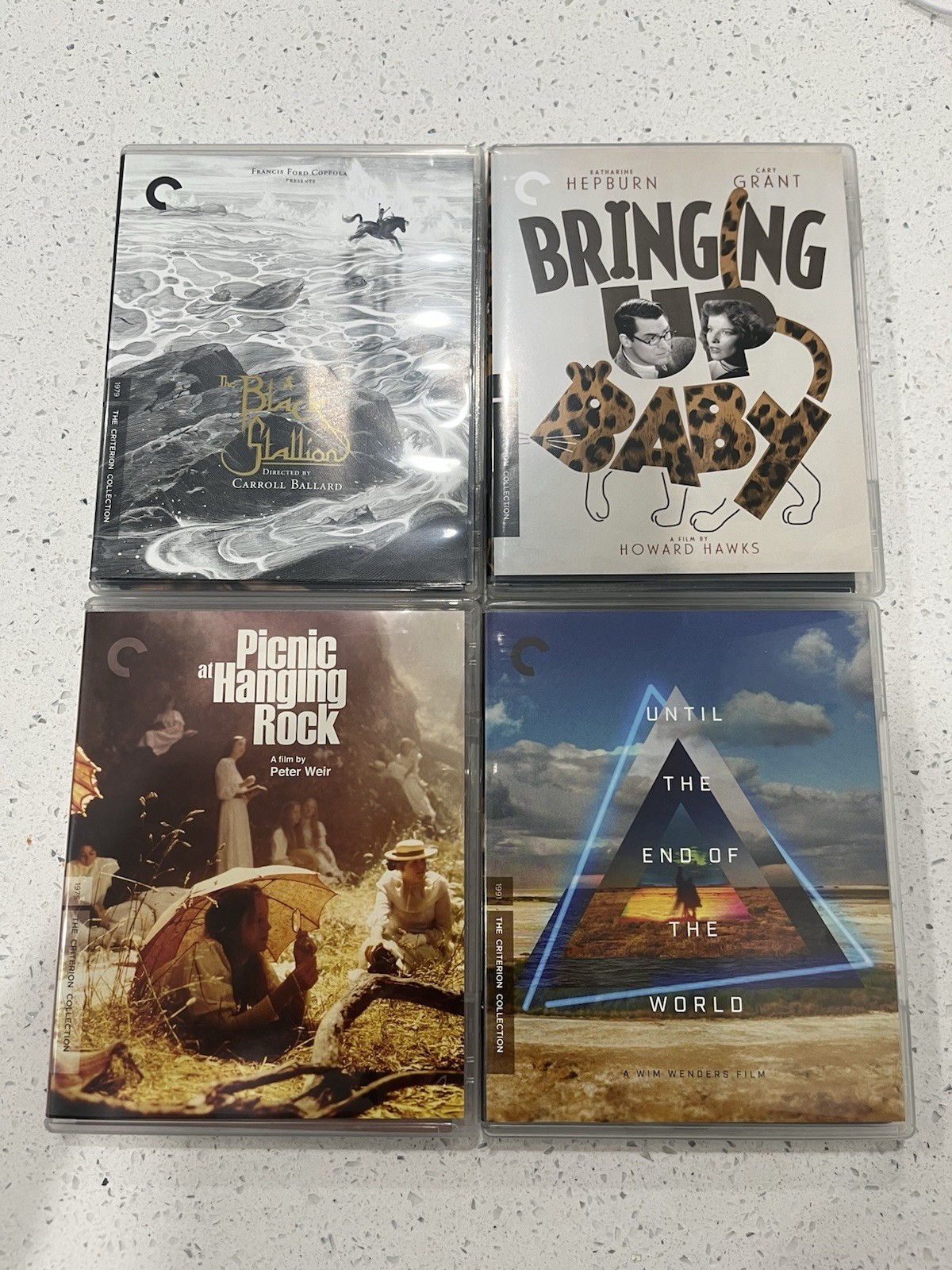 Criterion Blu-ray Lot Bringing Up Baby Picnic At Hanging Rock Drama Sci-Fi OOP