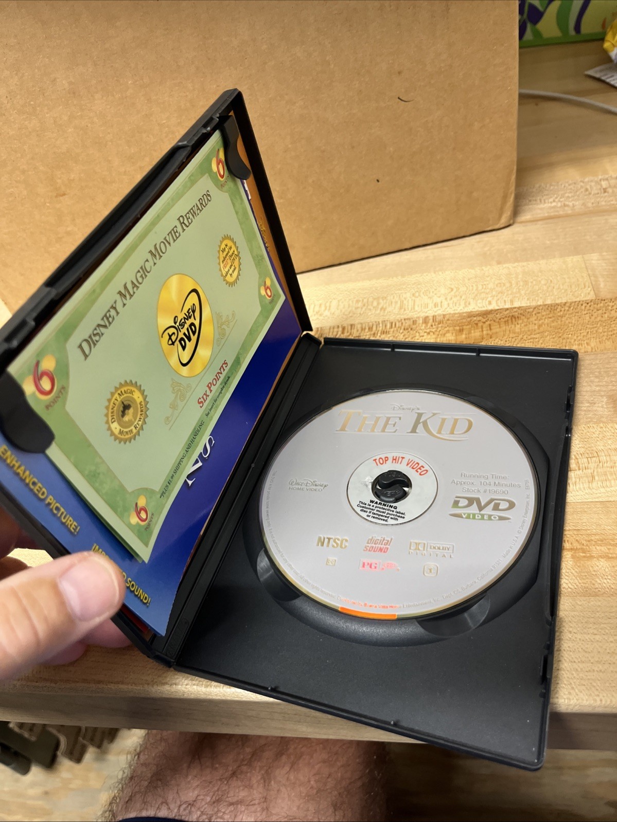 The Kid (Disney DVD, 2000) (Bruce Willis, Spencer Breslin, Lily Tomlin) VG B5