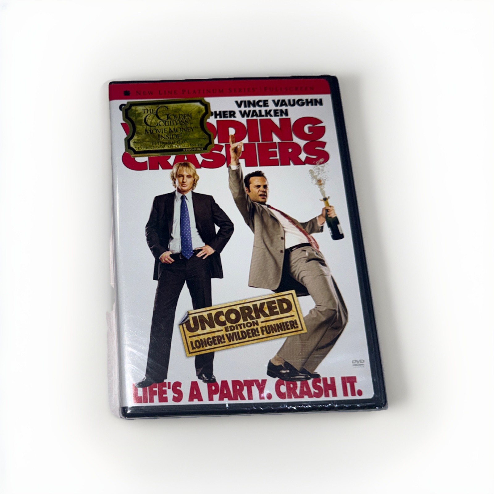 Wedding Crashers (DVD Disc, 2008, Unrated Uncorked Edition) Vince Vaughn New