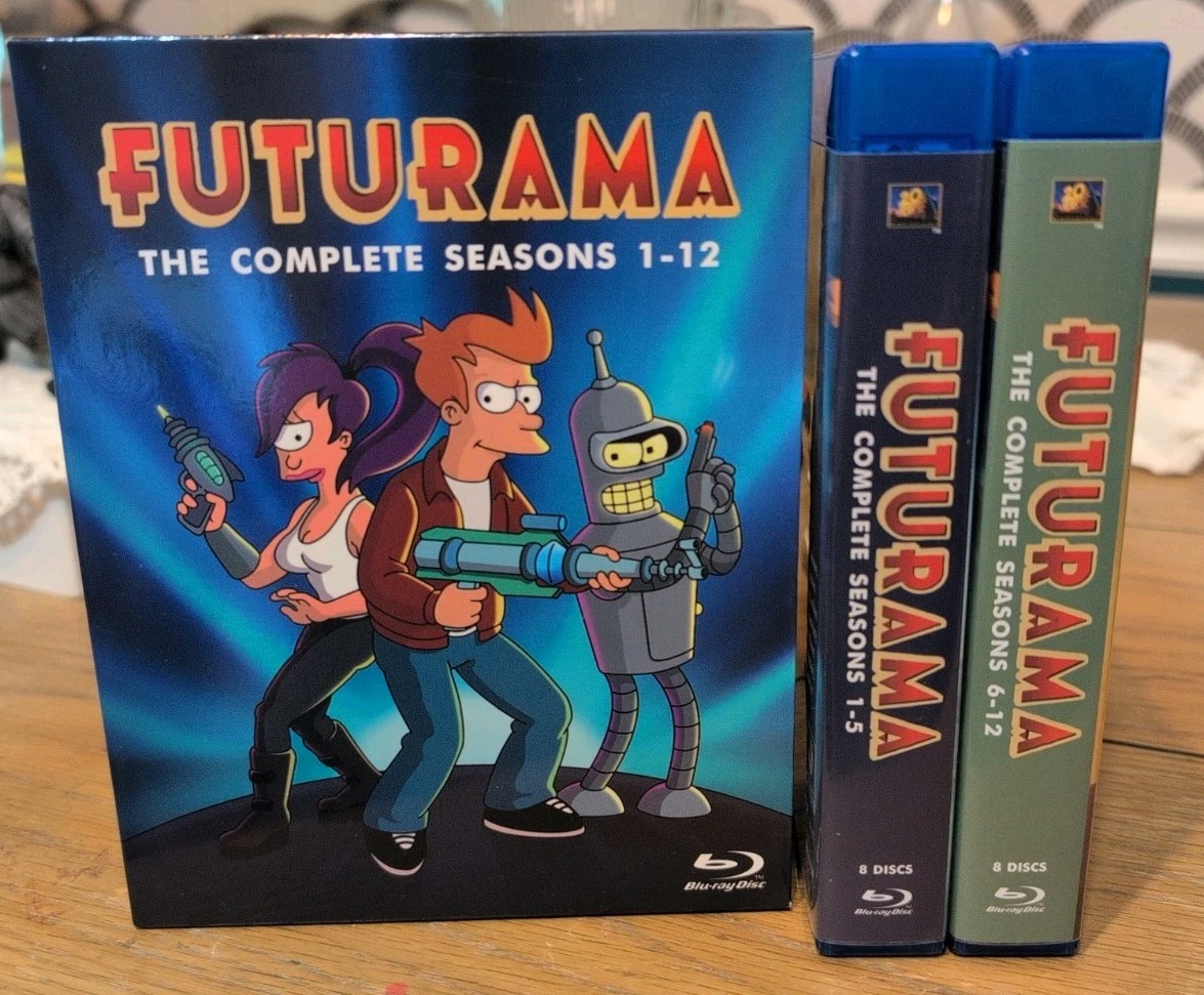 Futurama Seasons 1-12 Blu-ray Box Set Complete Series