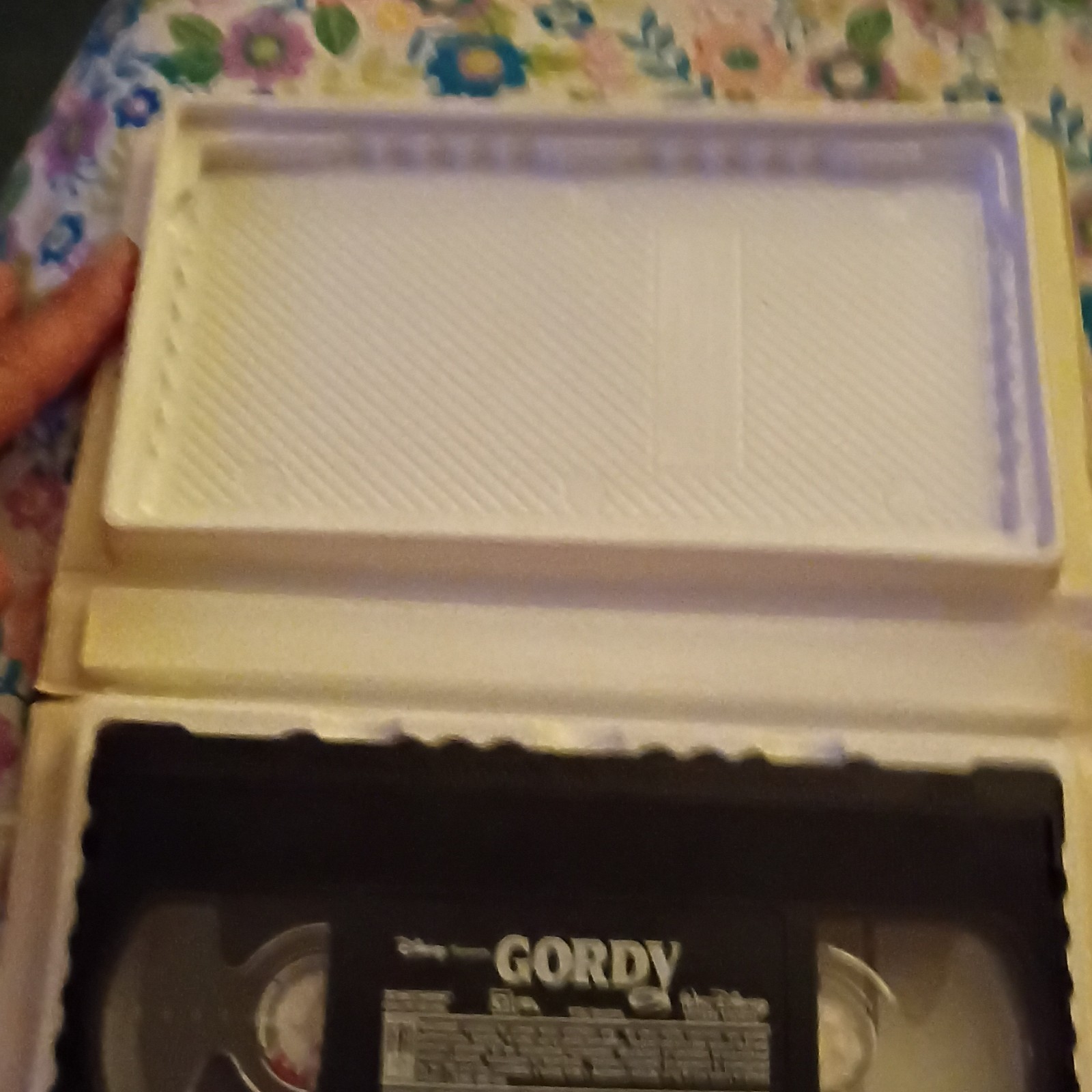Disney Gordy VHS 1994 NTSC Full Screen CC Hi-Fi Stereo G Family Live-Action