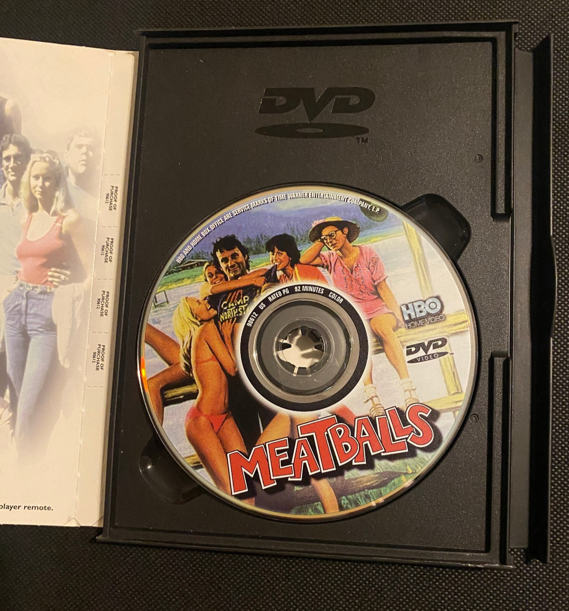 DVD Meatballs snap case Bill Murray Ivan Reitman Classic Teen Comedy 80’s