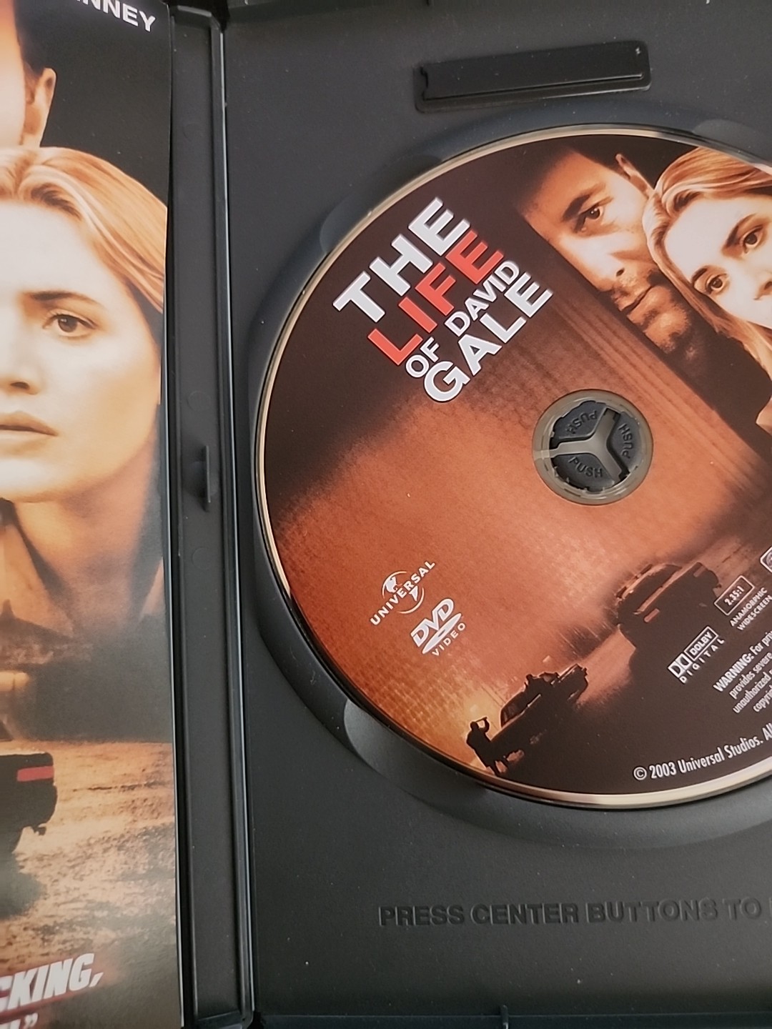 The Life of David Gale (Widescreen Edition) – DVD With Insert