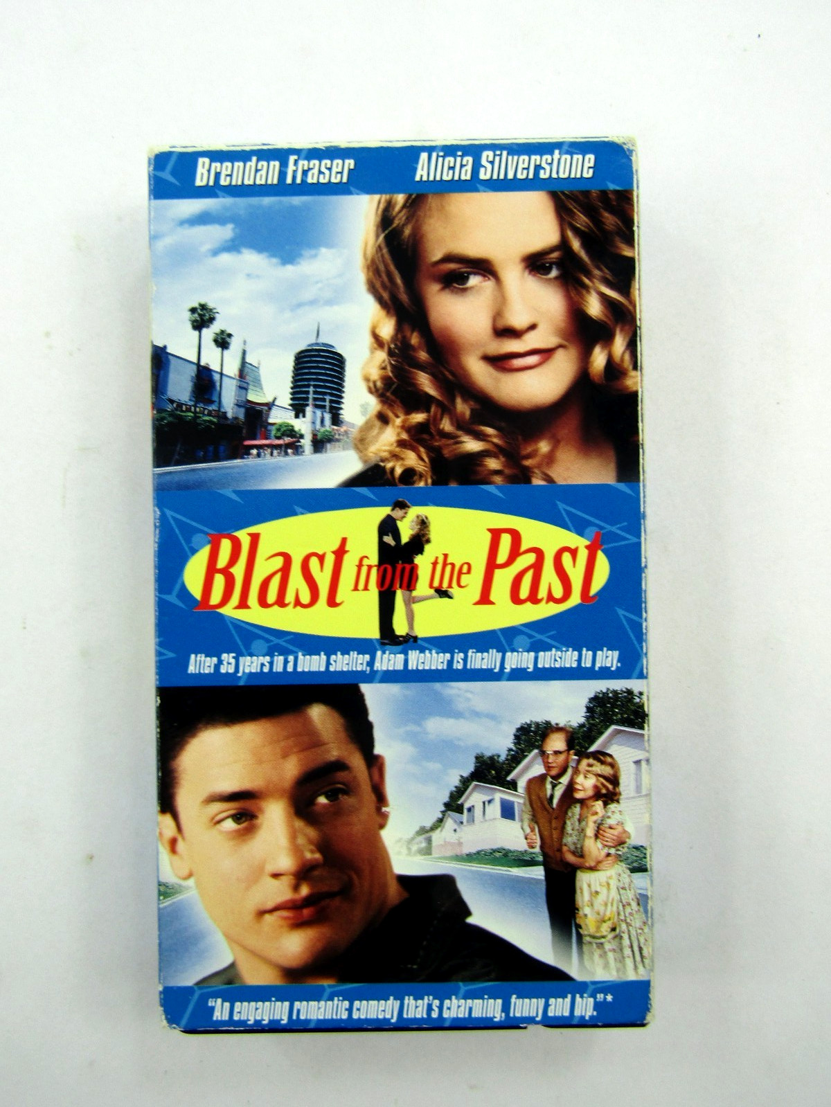 VTG Blast from the Past VHS Brendan Fraser Alicia Silverstone Comedy New Line