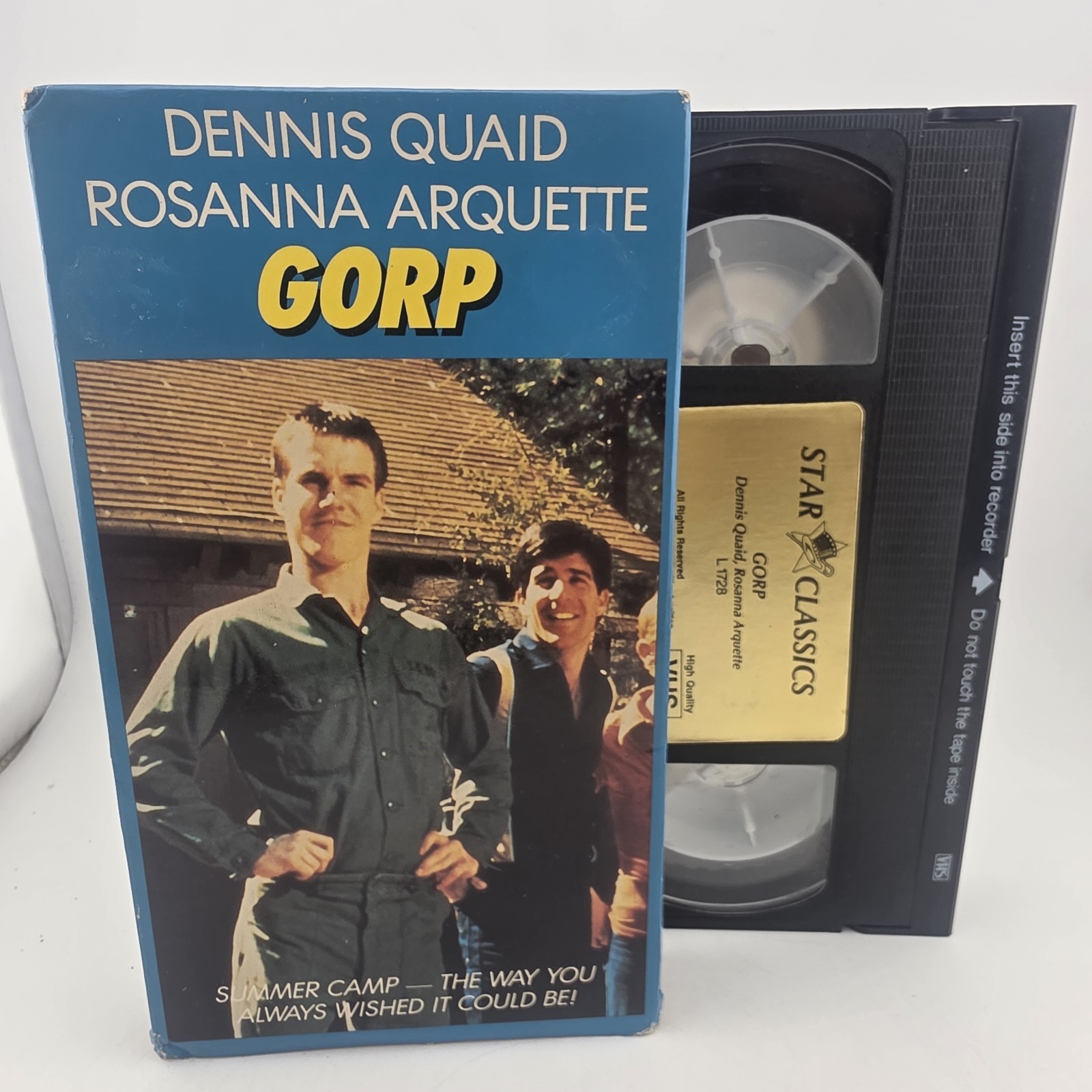 GORP (1980) VHS 1989 – DENNIS QUAID / ROSANNA ARQUETTE