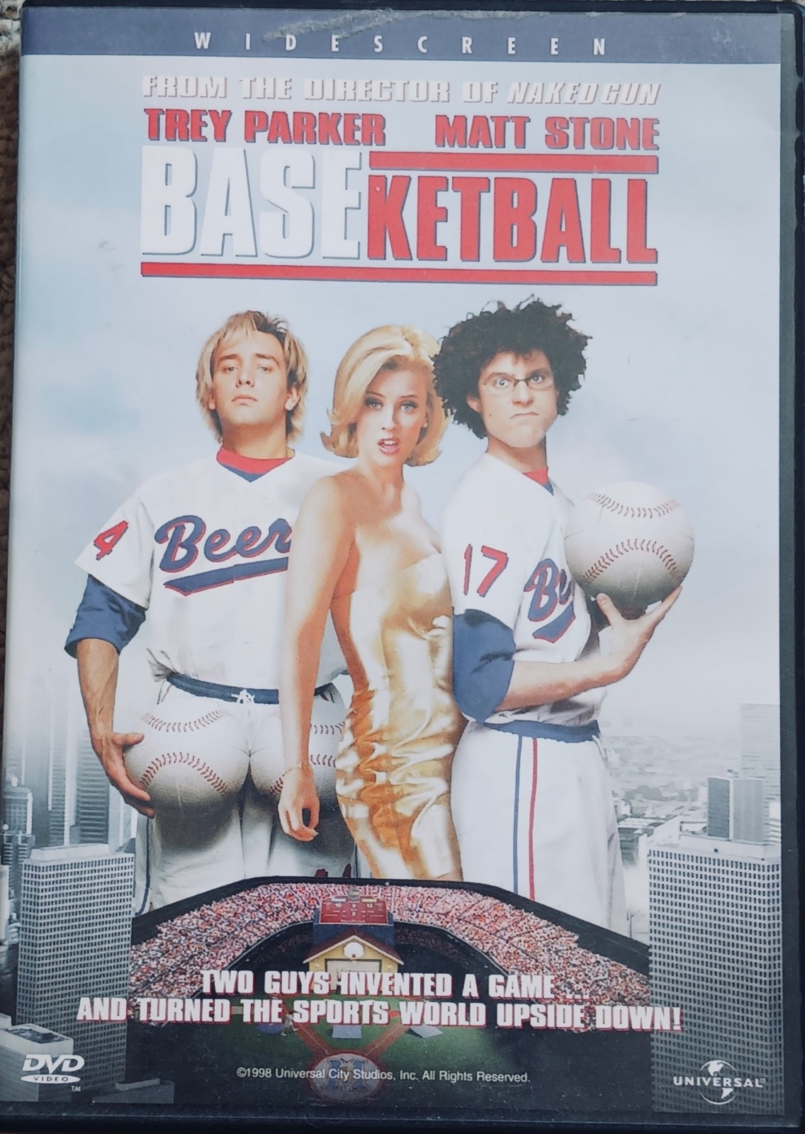 Baseketball (DVD, 1998) Trey Parker, Matt Sone, Yasmine Bleeth