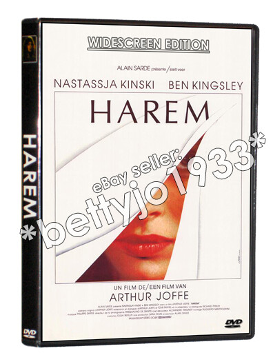 HAREM (1985) DVD MOD Nastassja Kinski Ben Kingsley REGION 1 NTSC RARE!